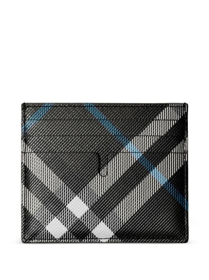 Burberry checked cardholder outlook