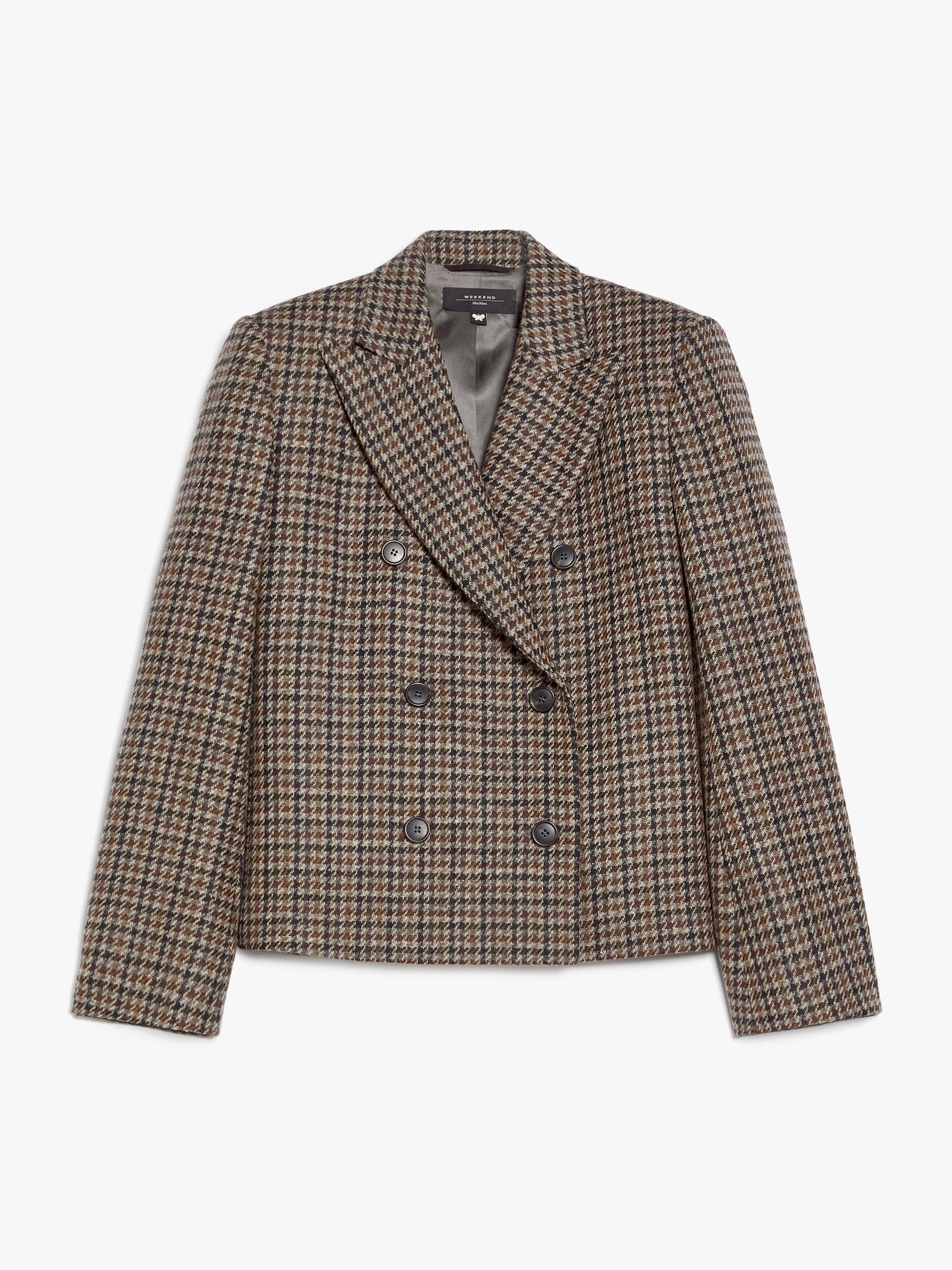 NAUSICA Wool-blend cropped jacket - 1