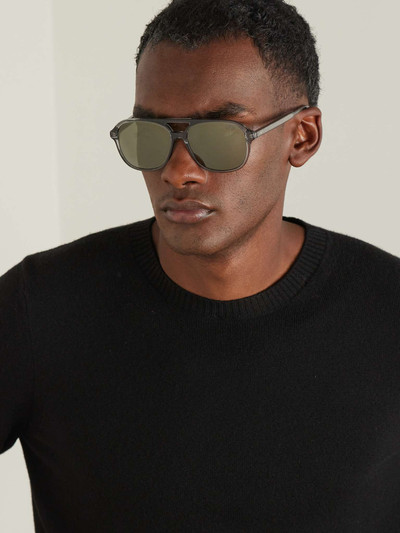 Dior Indior N1I Acetate Round-Frame Sunglasses outlook
