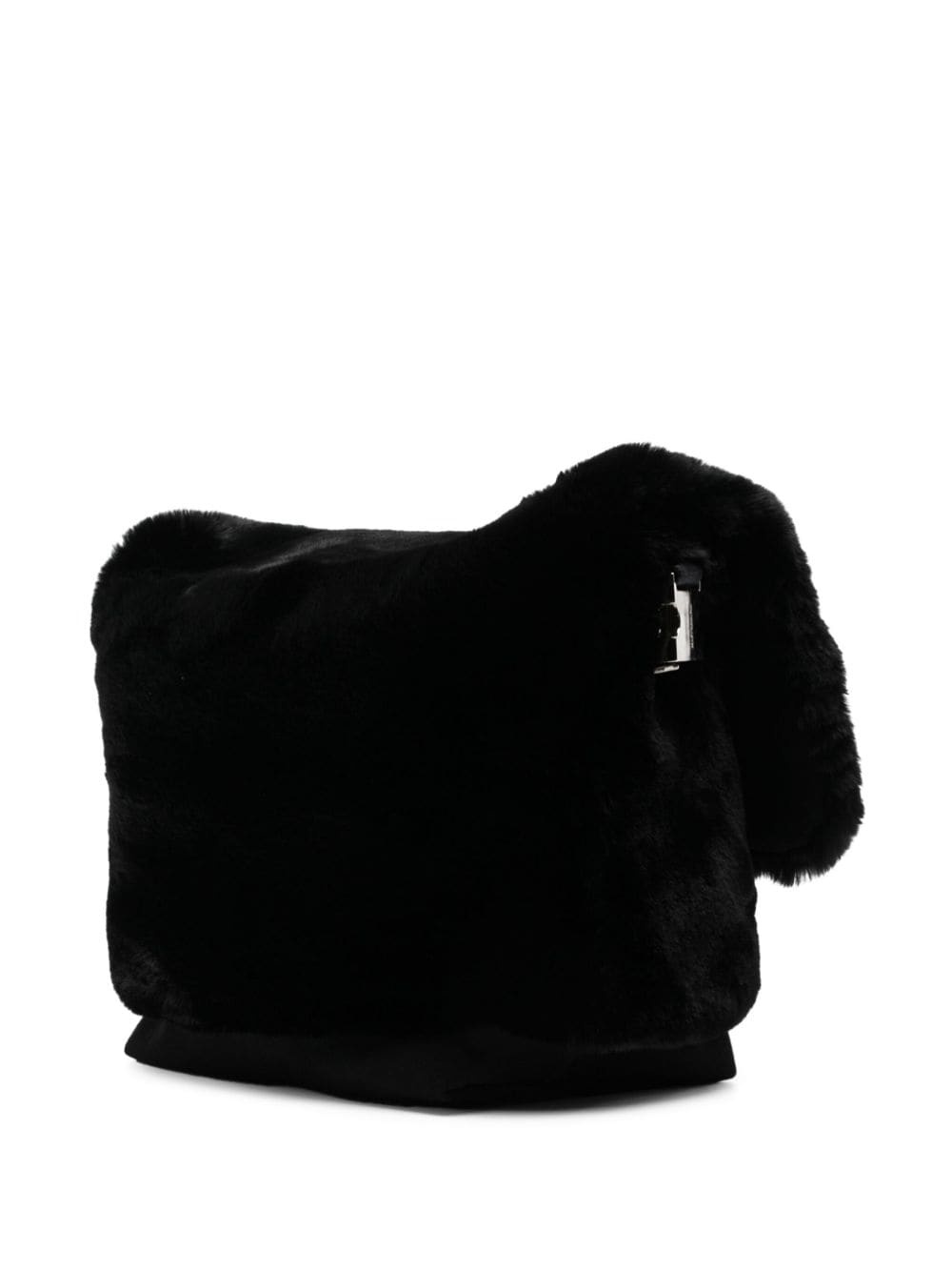 logo-embroidered messenger bag - 3