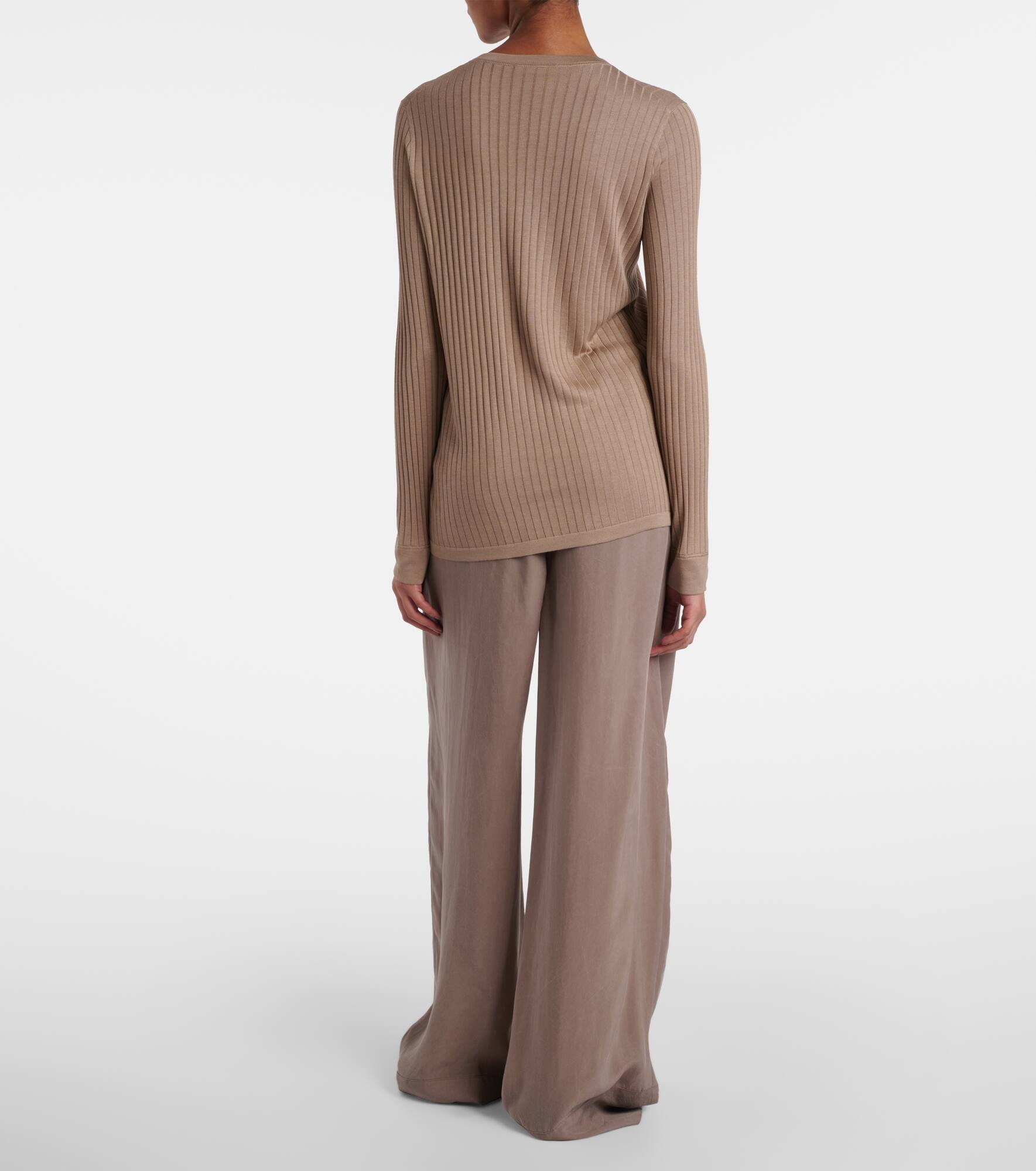 Keya ribbed-knit top - 3