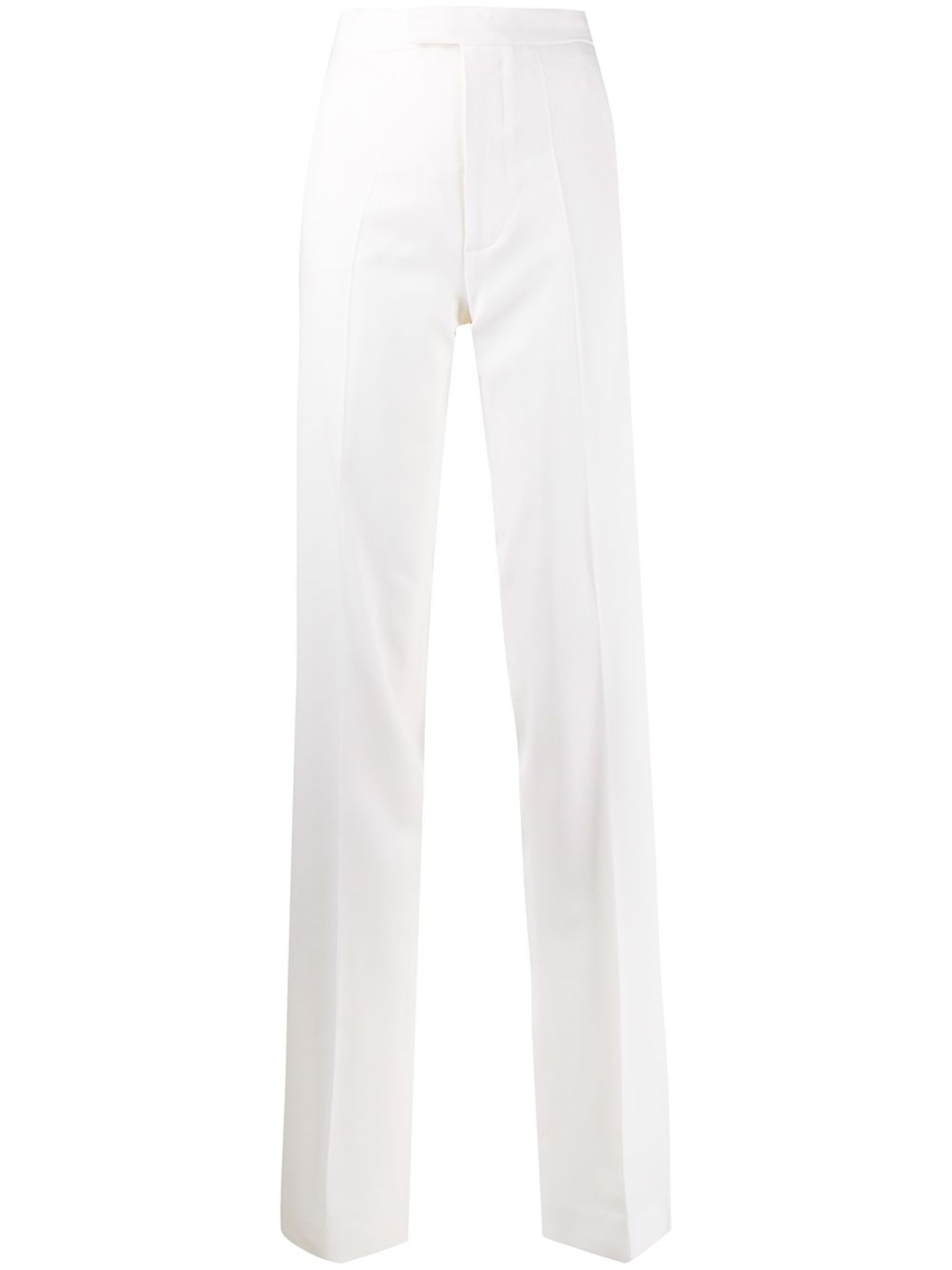 high-waisted side stripe trousers - 1