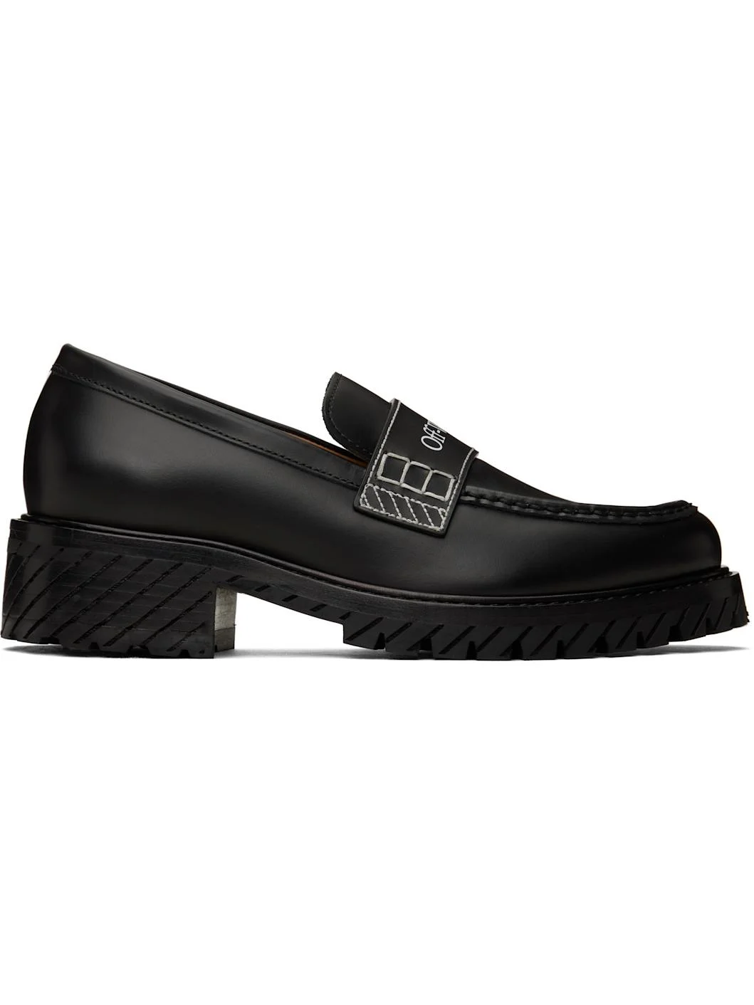 Black Combat Loafers - 1