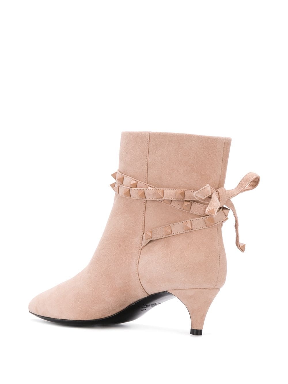 Rockstud detail ankle booties - 3