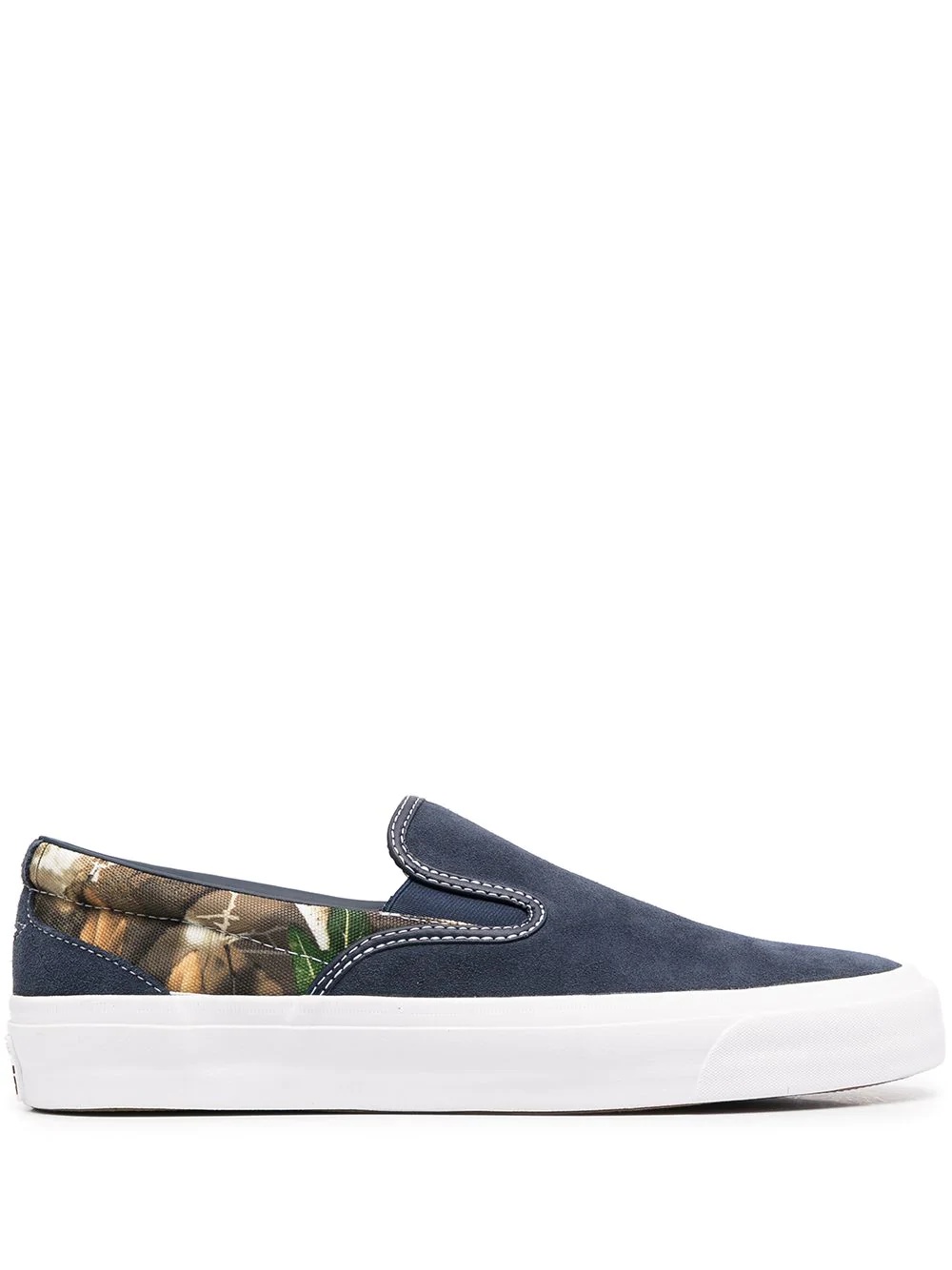 print detail slip-on sneakers  - 1