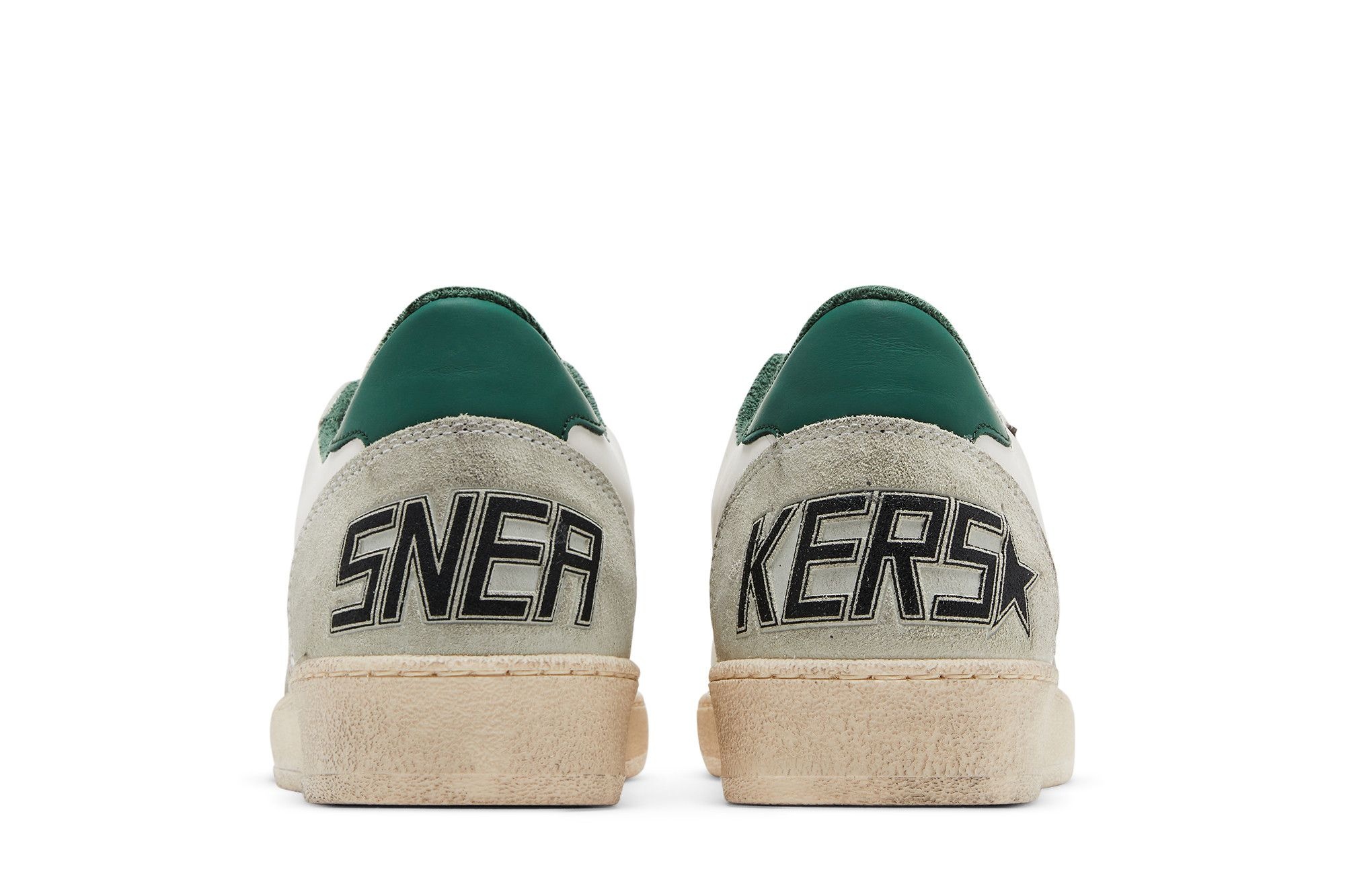 Golden Goose Ball Star 'White Ice Green' - 6