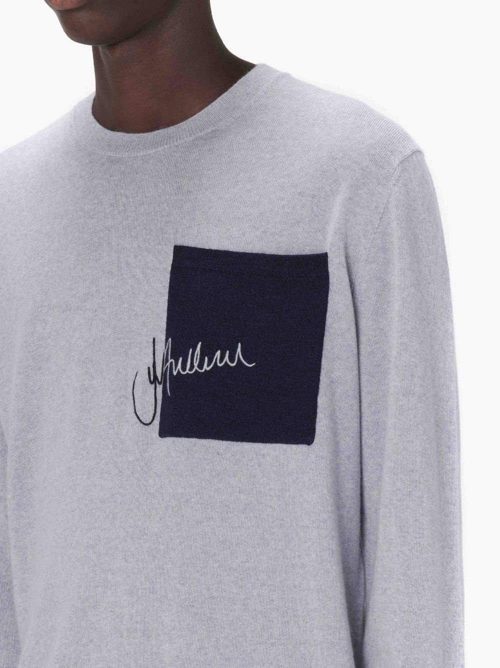 SIGNATURE POCKET CREWNECK JUMPER - 5