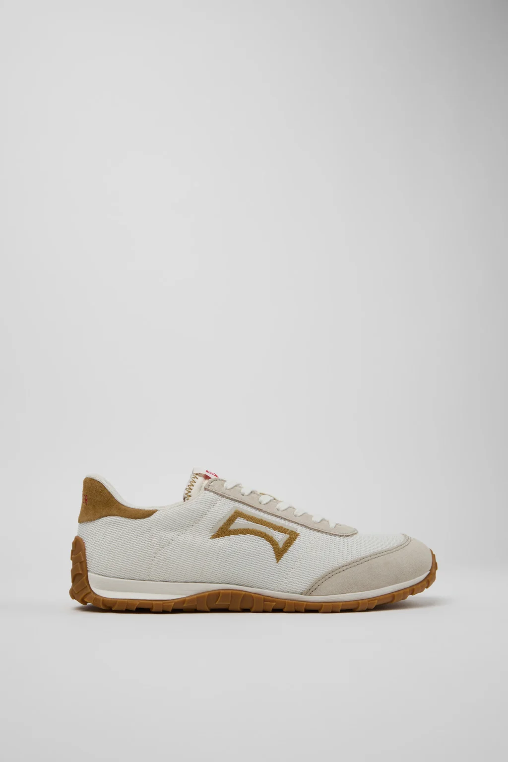 Multicolor Textile and Nubuck Leather Sneakers for Men. - 1