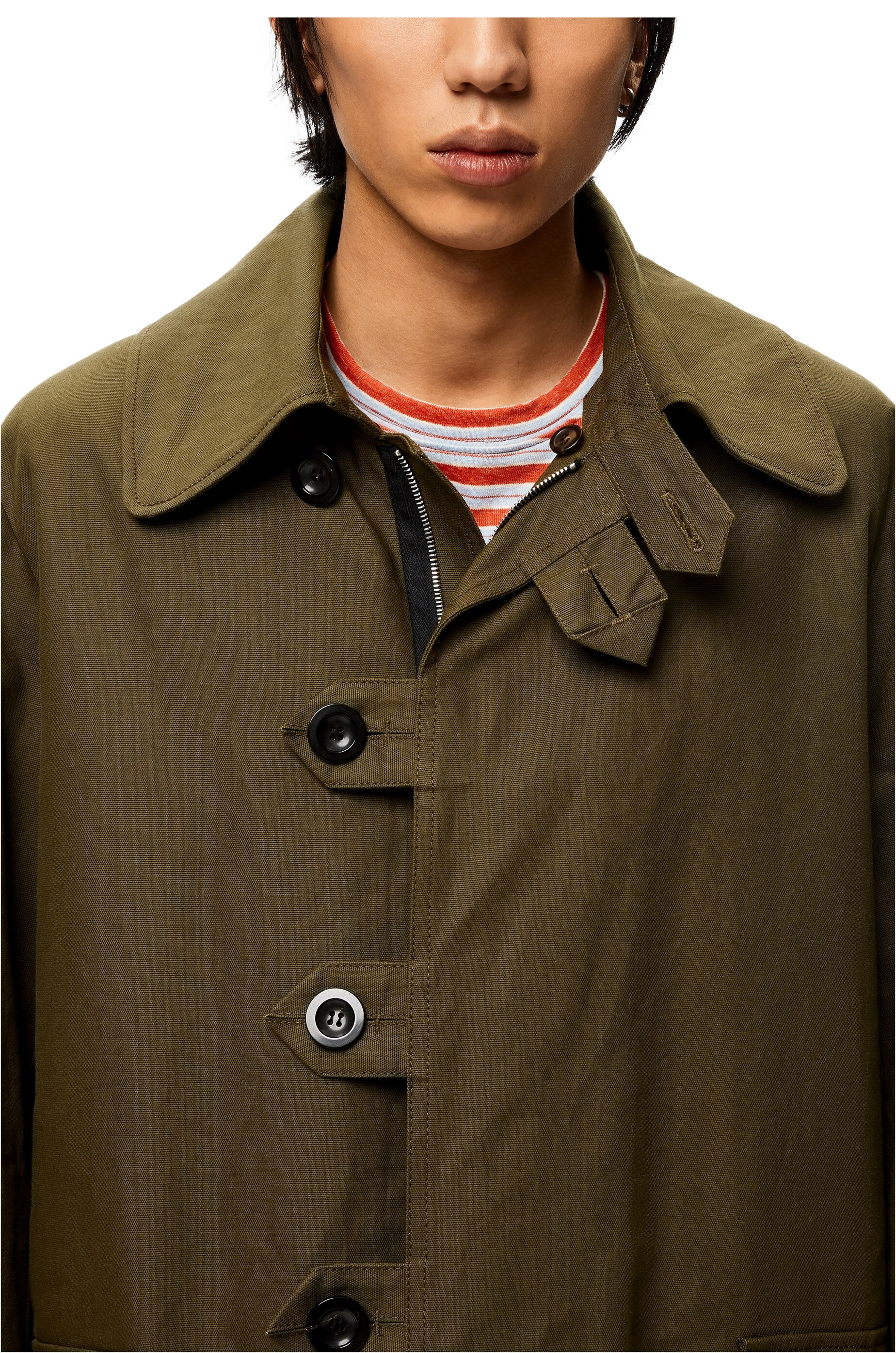 Military parka in cotton - 5