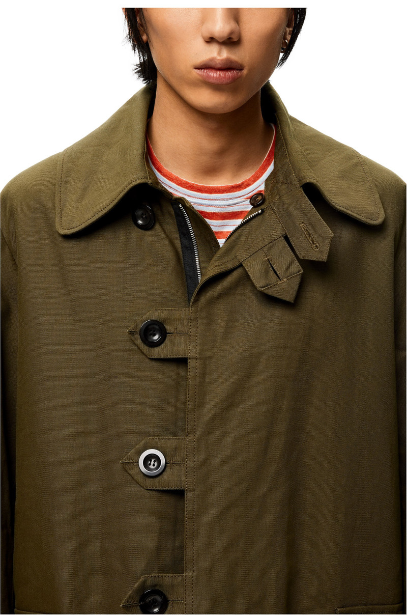 Military parka in cotton 5