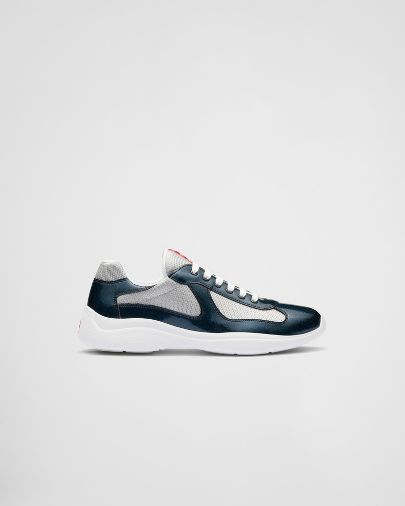 Prada America's Cup patent leather and bike fabric sneakers 2