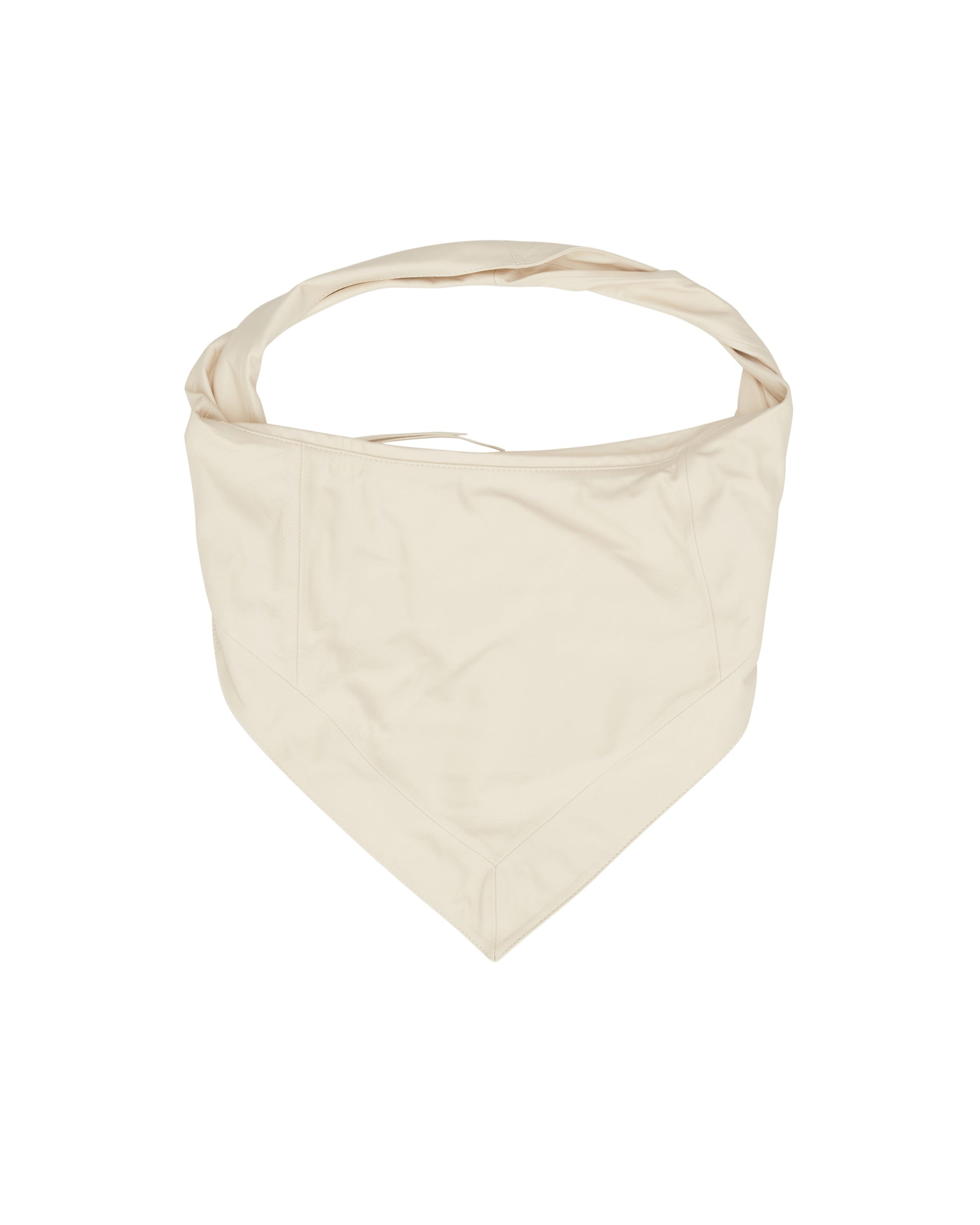 White Small Scarf Bag - 3