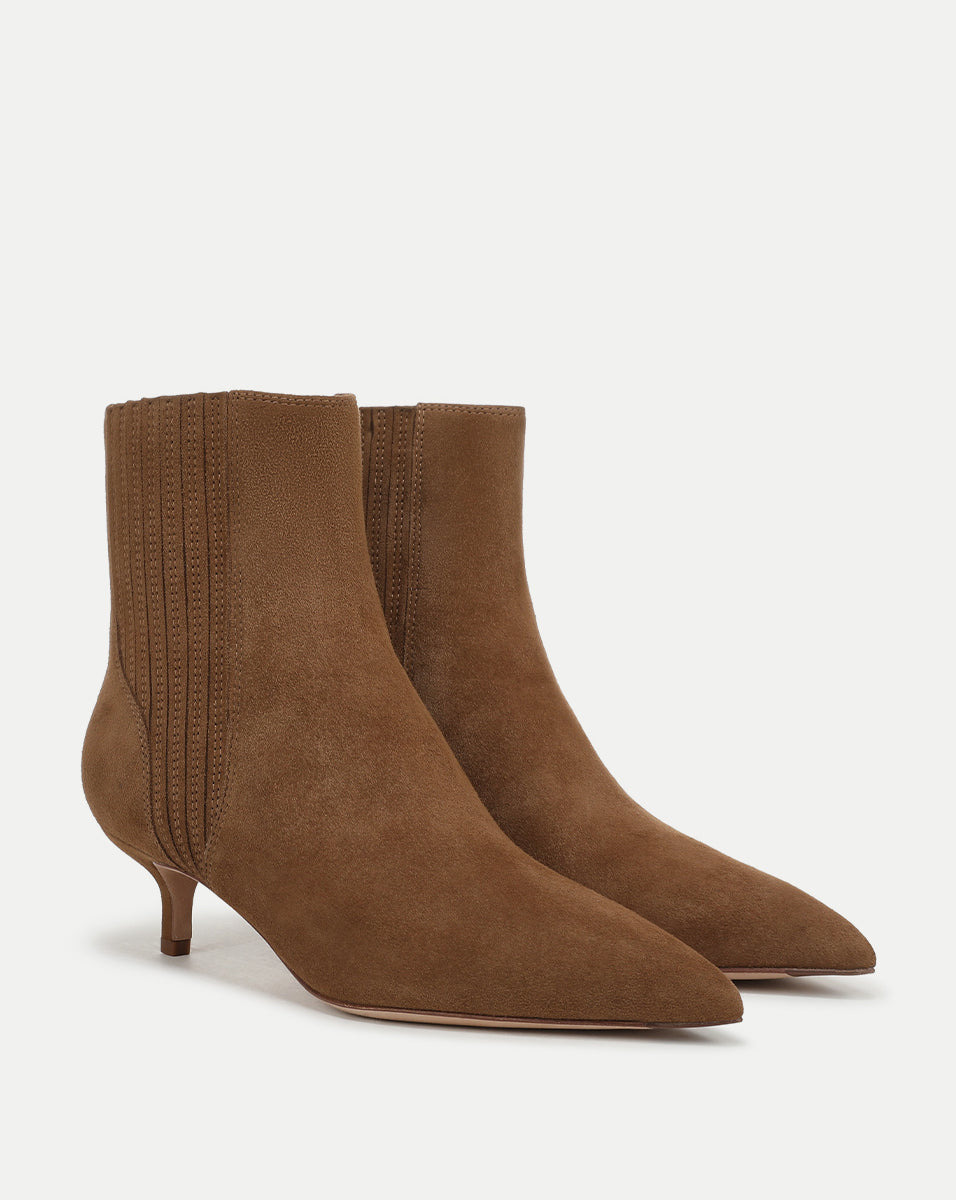 LISA KITTEN-HEEL BOOTIE - 3