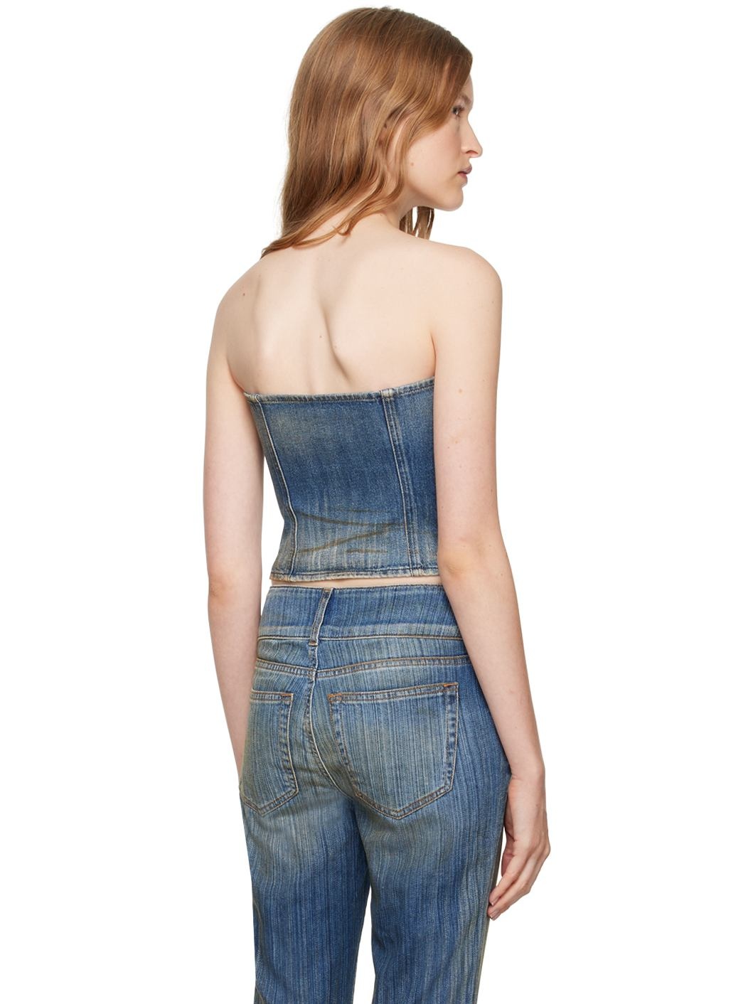 Blue De-Ville Tube Top - 3