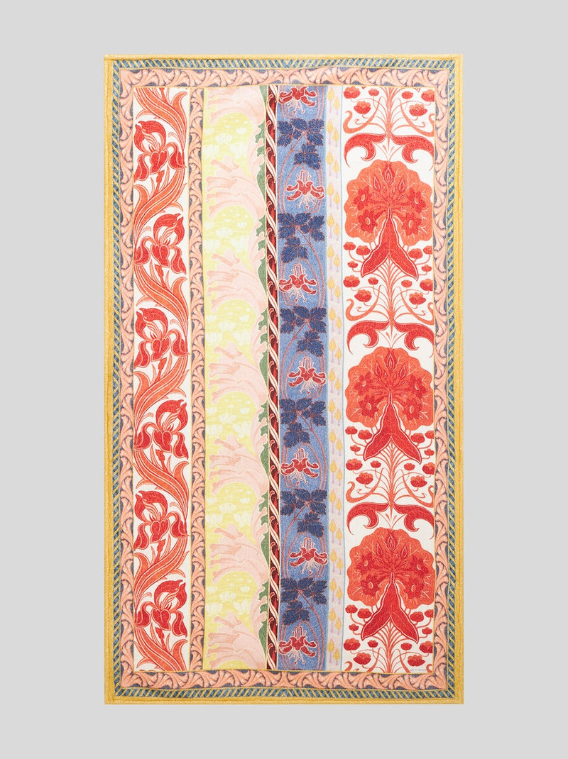 FLORAL BEACH TOWEL 1