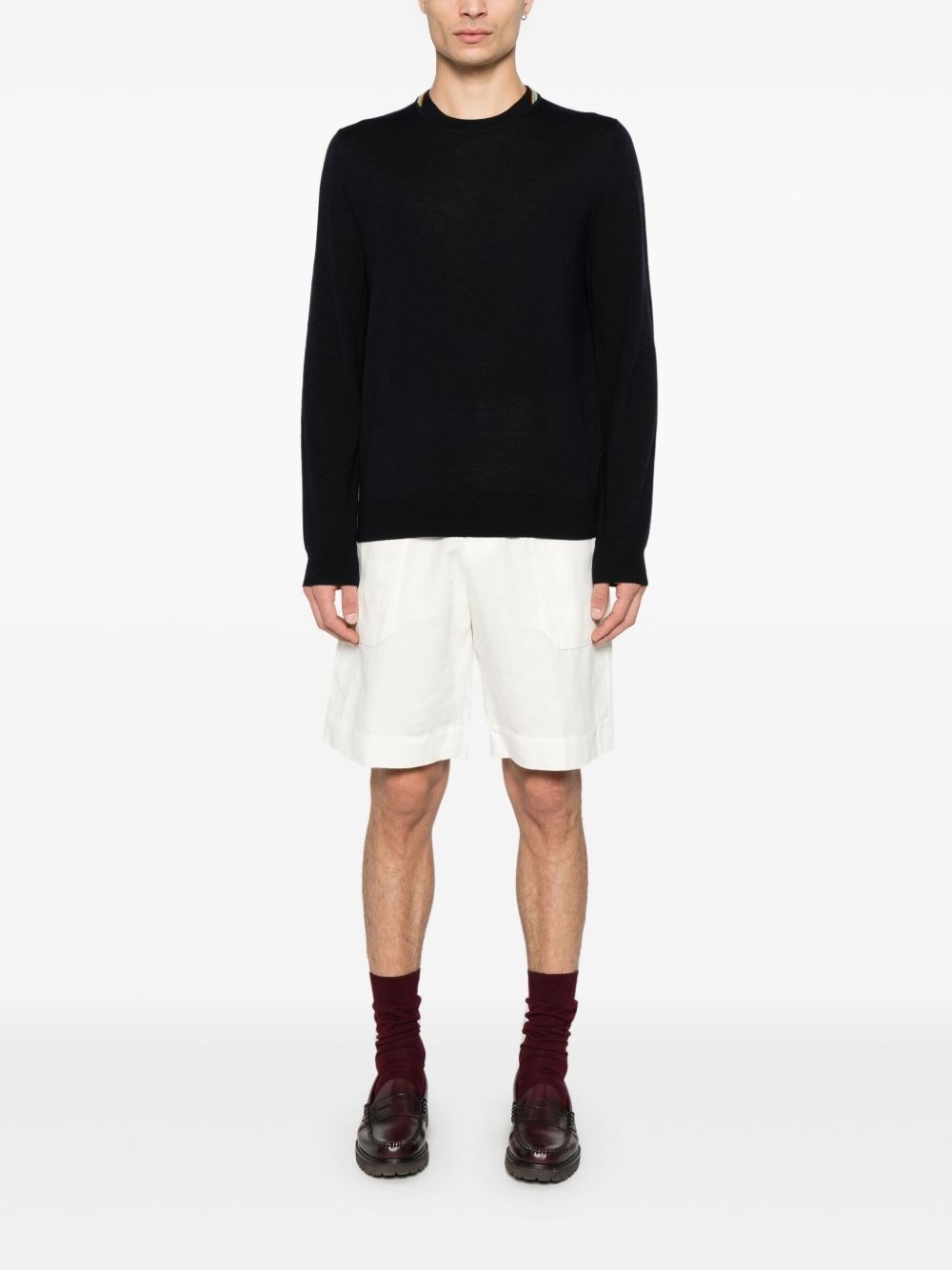 Wool crewneck sweater - 5