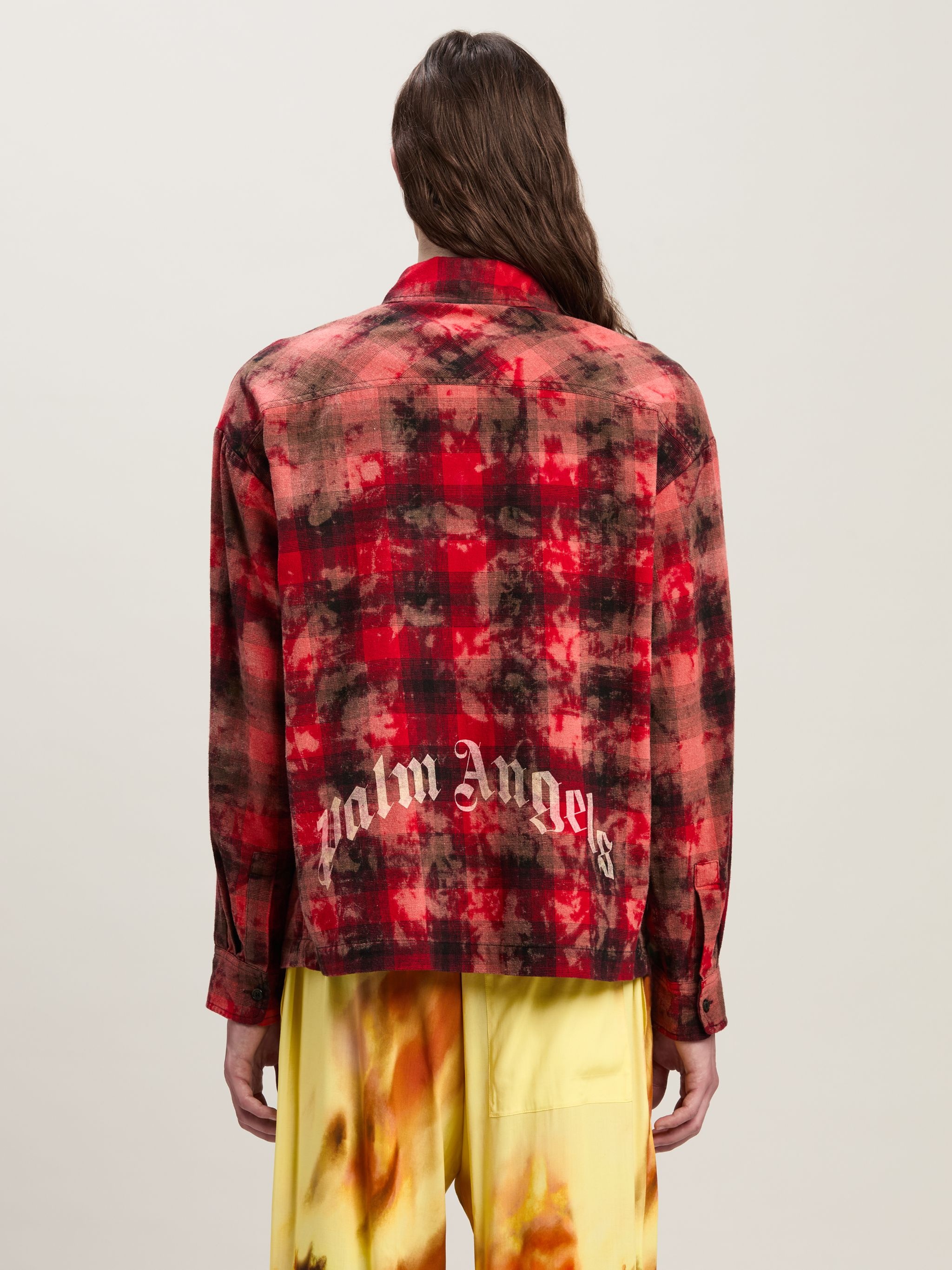 Curved Logo Check Shirt - 5