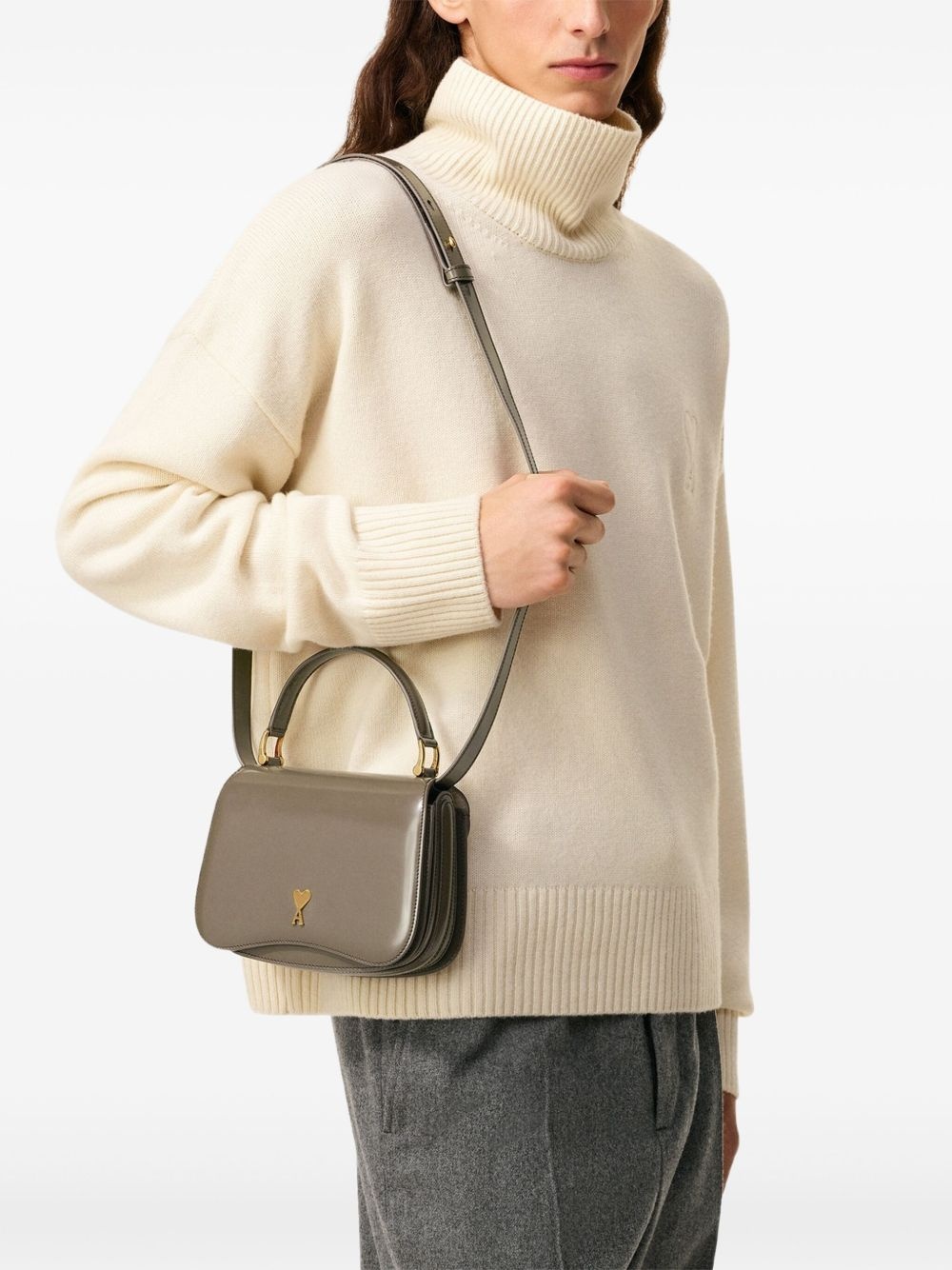 Paris Paris top-handle heart-logo tote bag - 4