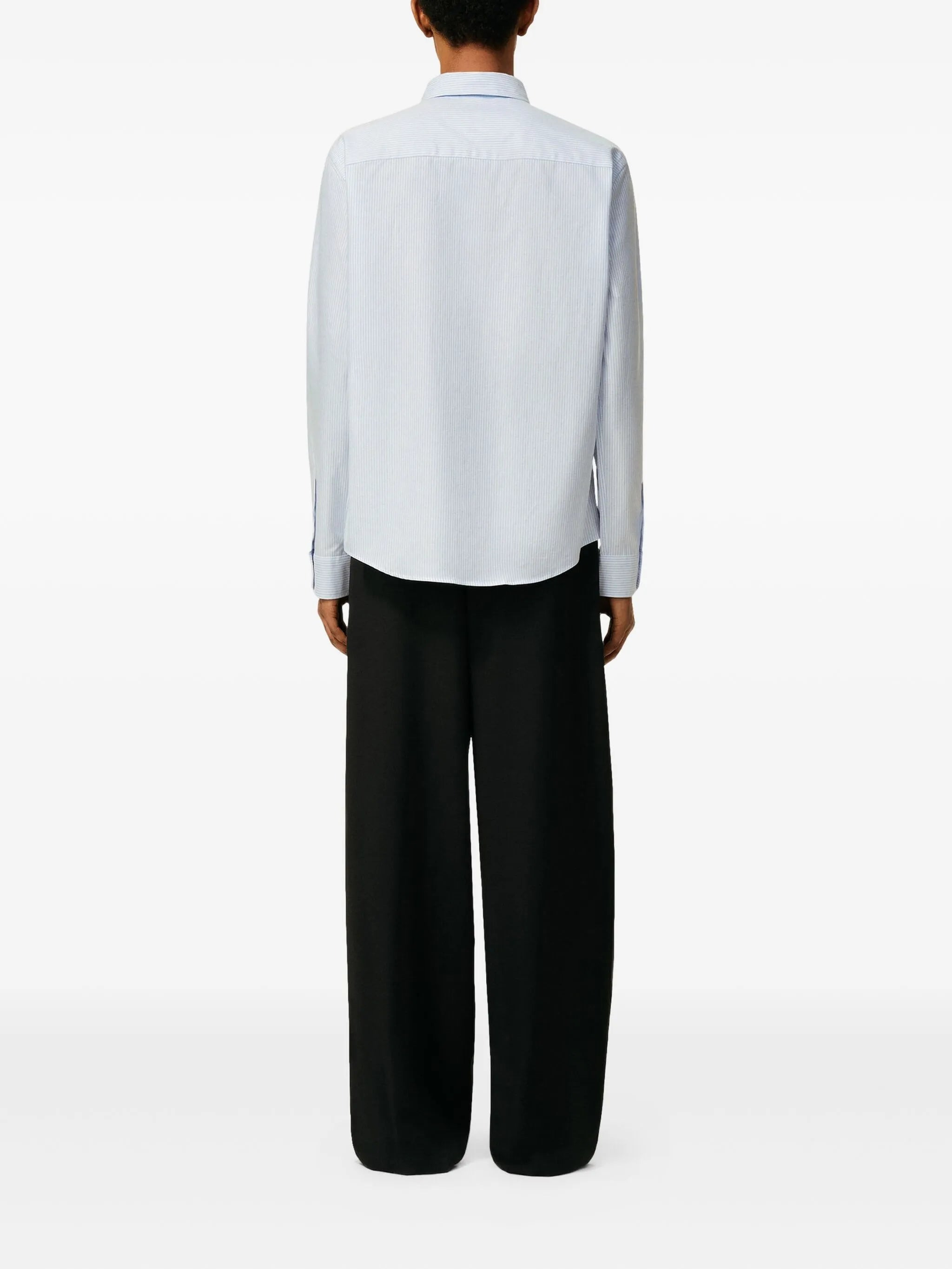Ami Paris Striped Button-up Shirt - 4