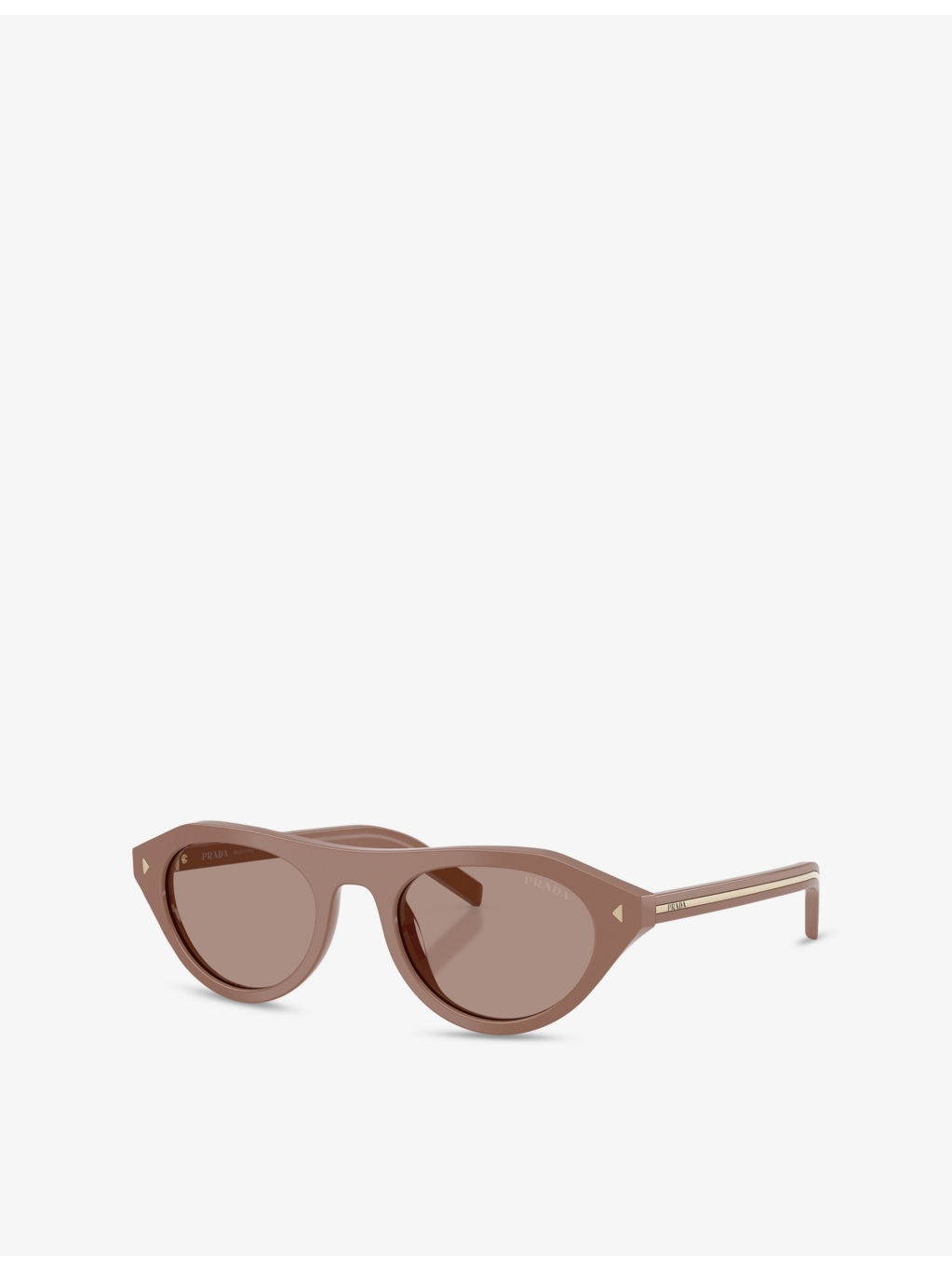 PR B15S Oval-Frame Acetate Sunglasses - 3