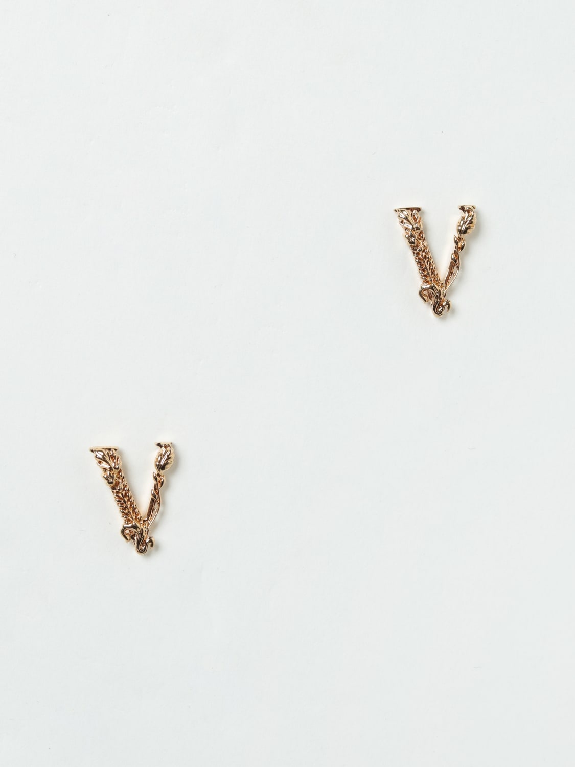 V Baroque Versace earrings in brass - 1