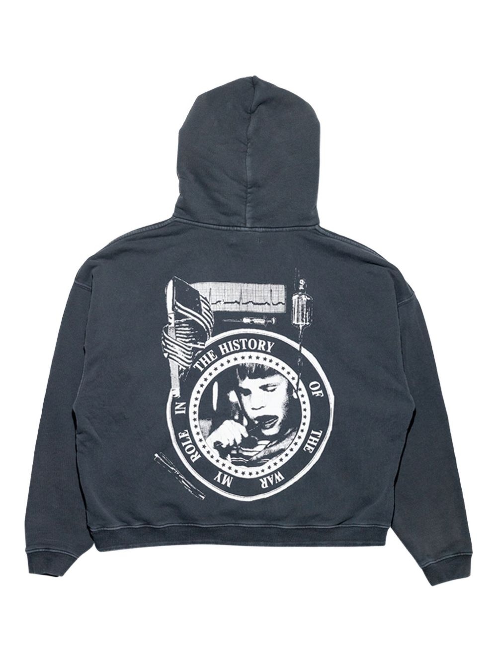 graphic-print hoodie - 2
