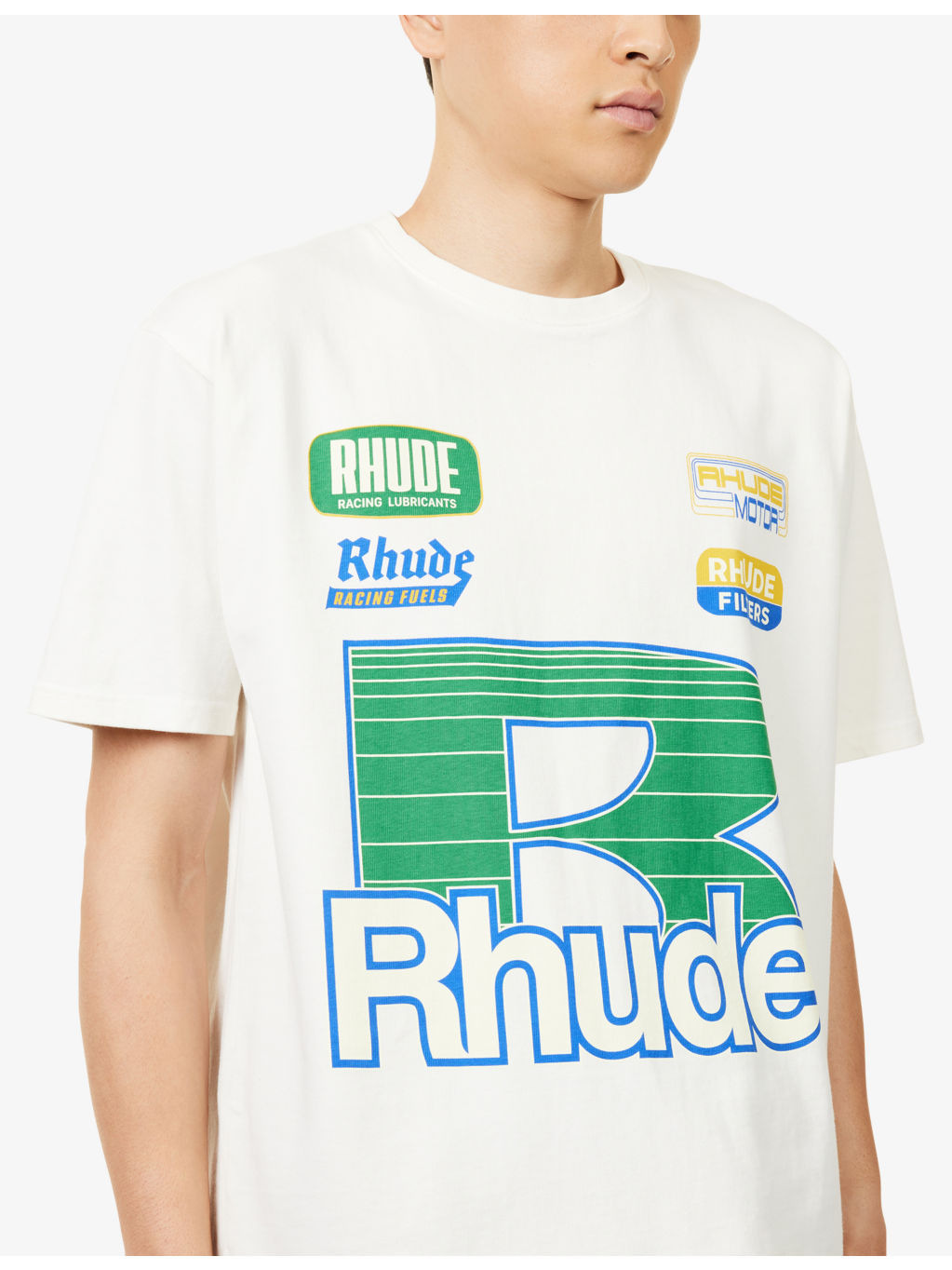 Roadway Crewneck Cotton-Jersey T-Shirt - 5