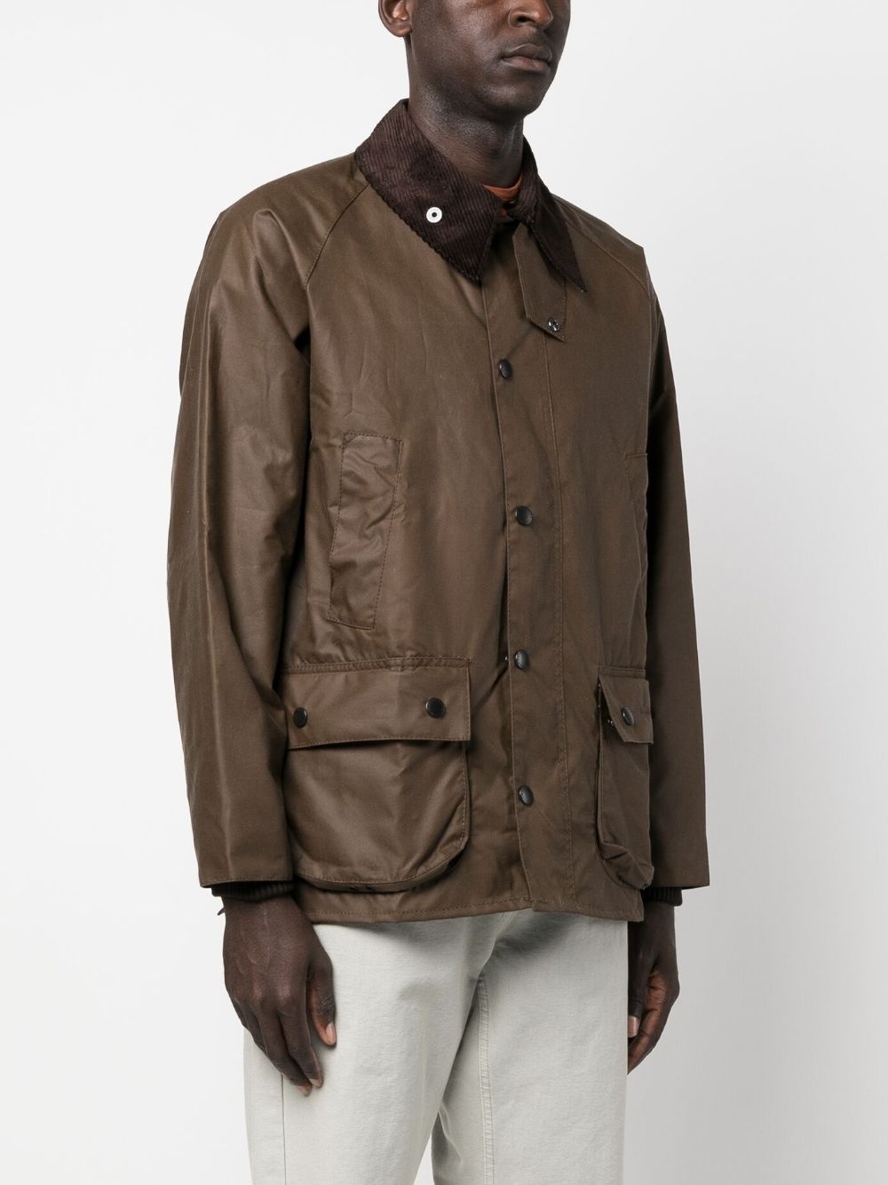 cotton wax-coated jacket - 5