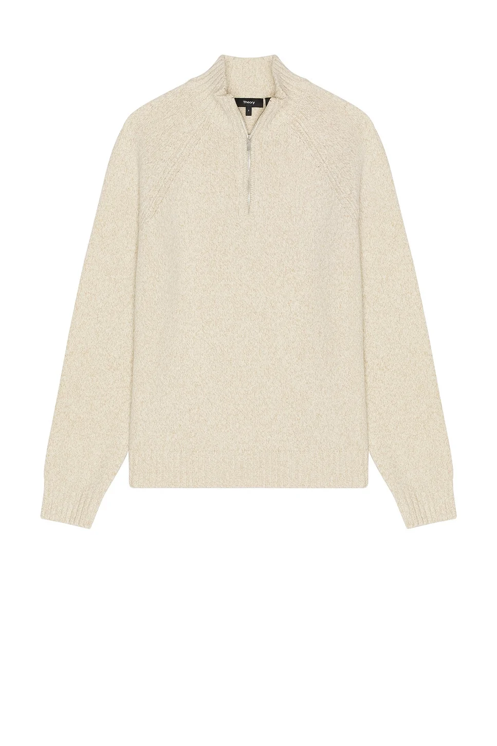 Quarter Zip Soft Twist Sweater - 1