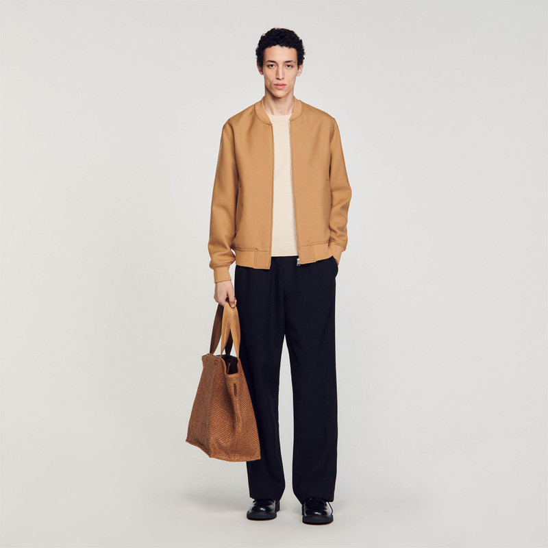 Sandro ZIP-UP VARSITY JACKET outlook