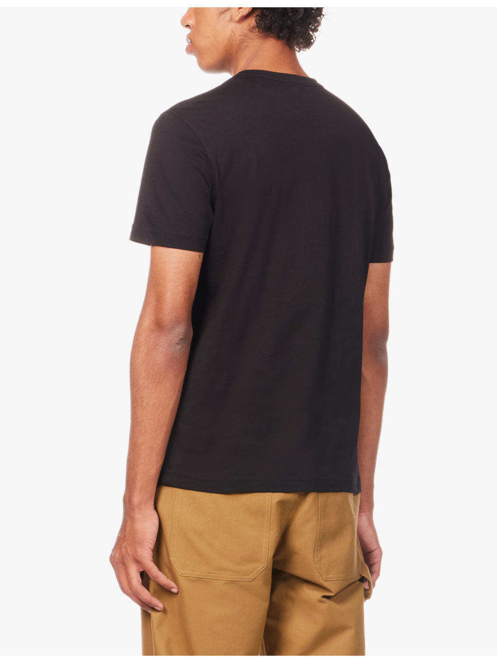 Brand-patch cotton-jersey T-shirt - 4