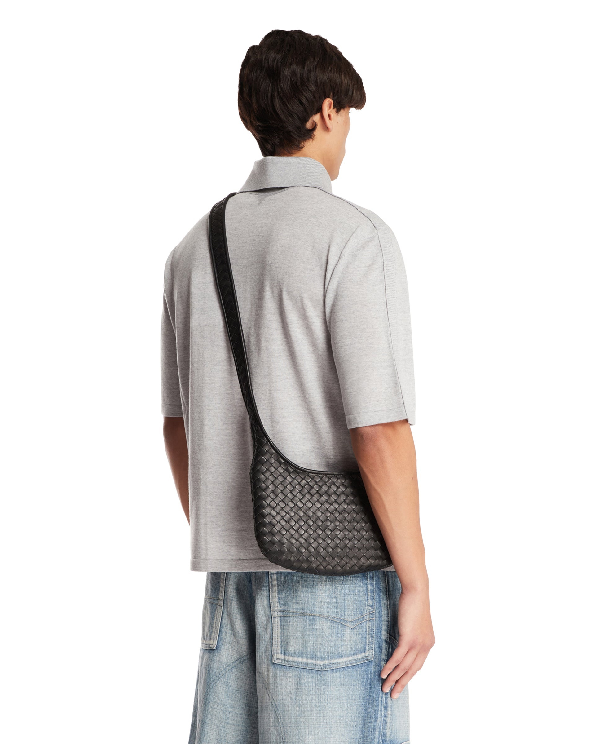 Black Veneto Crossbody Bag - 4