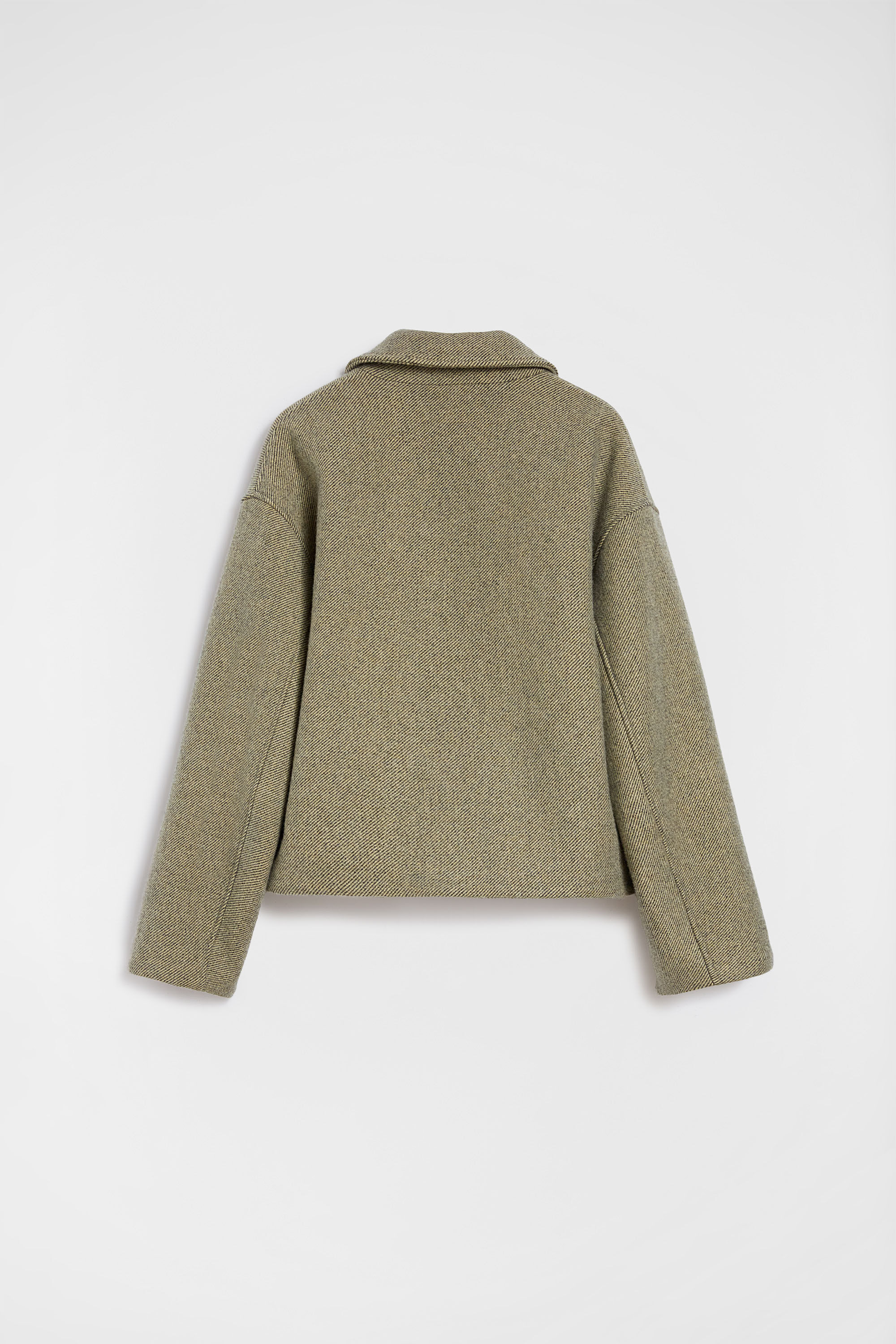 Wool Gabardine Padded Blouson - 5