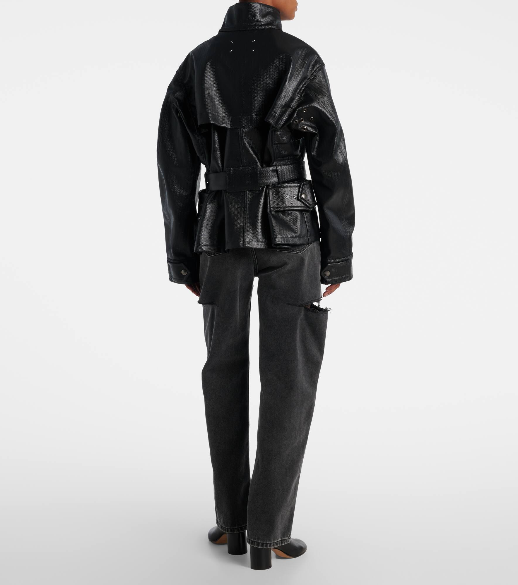 Herringbone cotton jacket - 3