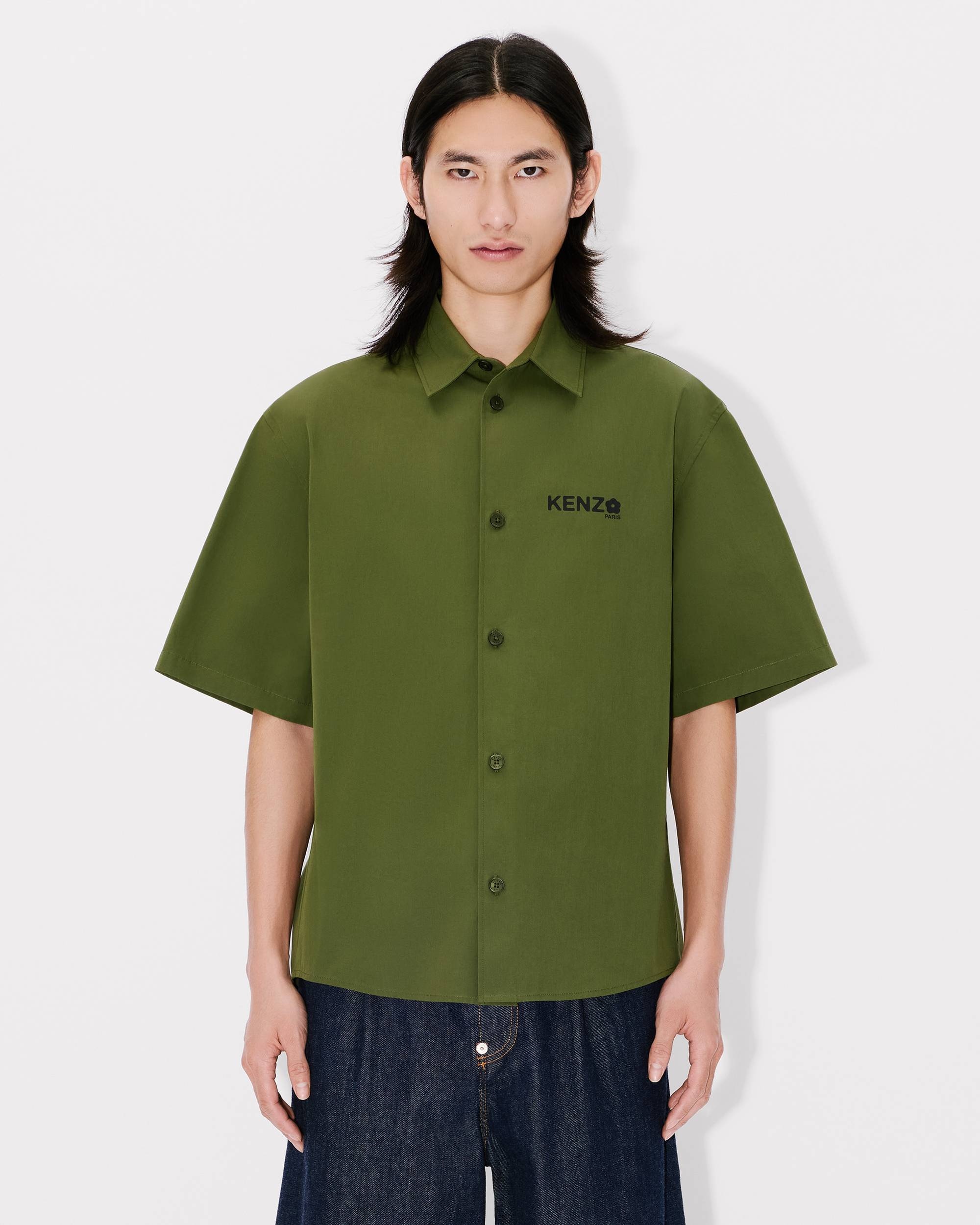 'Boke Flower 2.0' shirt in cotton poplin - 3