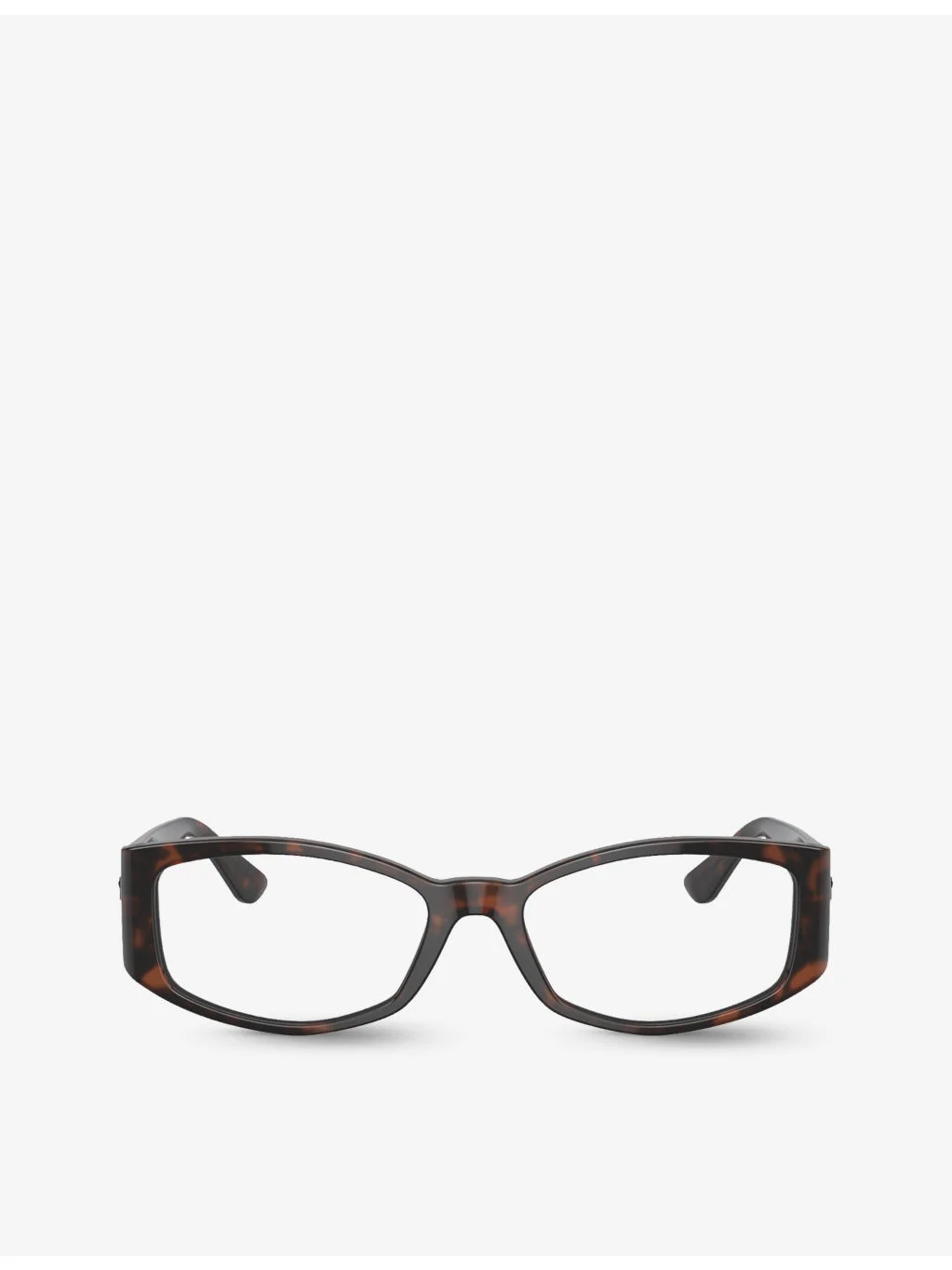 VE3343 branded irregular-frame plastic glasses - 1