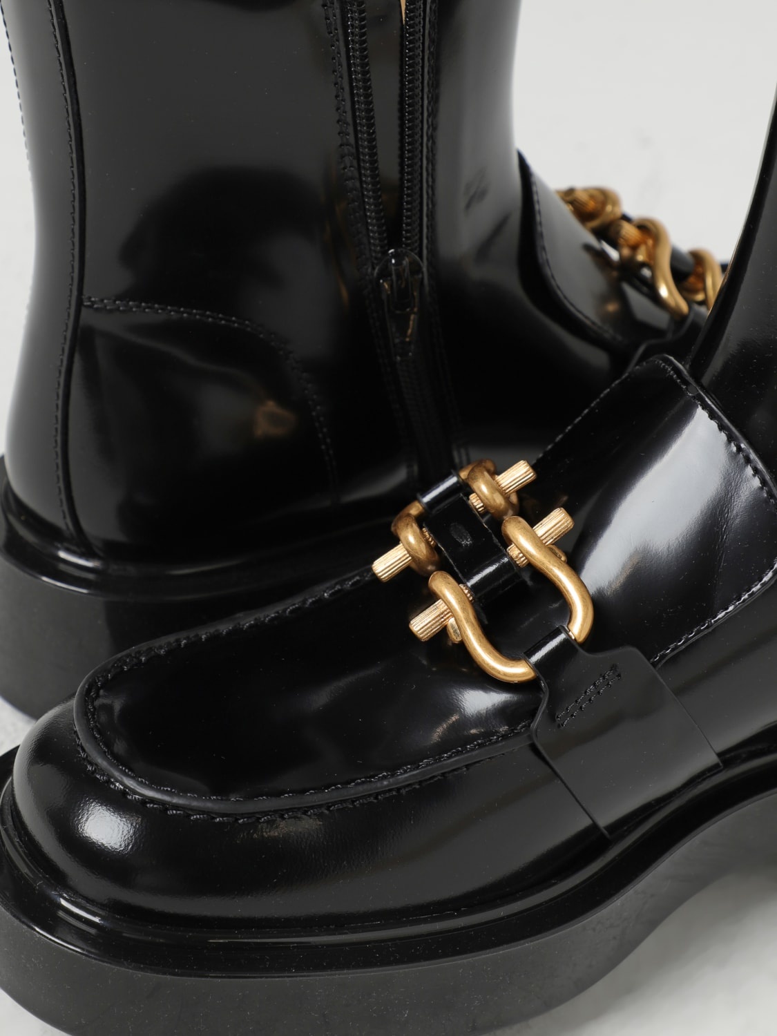 Bottega Veneta Monsieur ankle boots in brushed leather - 4