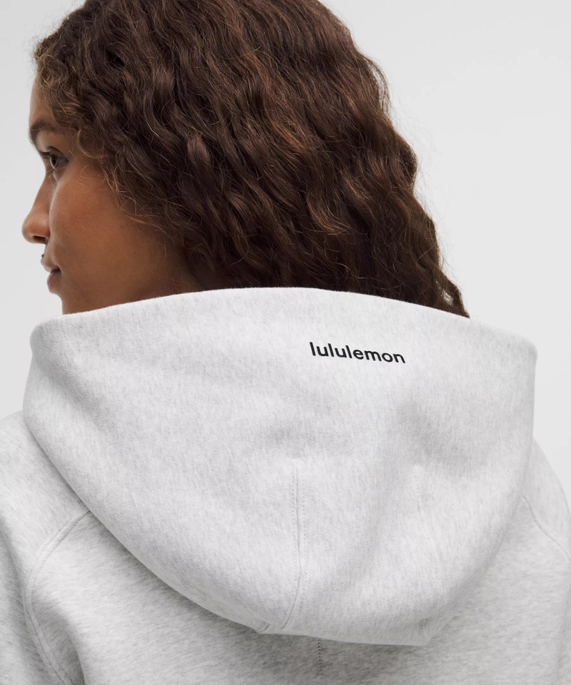 Loungeful Relaxed-Fit Full-Zip Cropped Hoodie 6