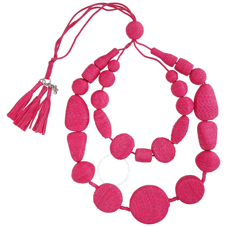 Max Mara Weekend Ladies Haway Necklace In Fuscia - 1