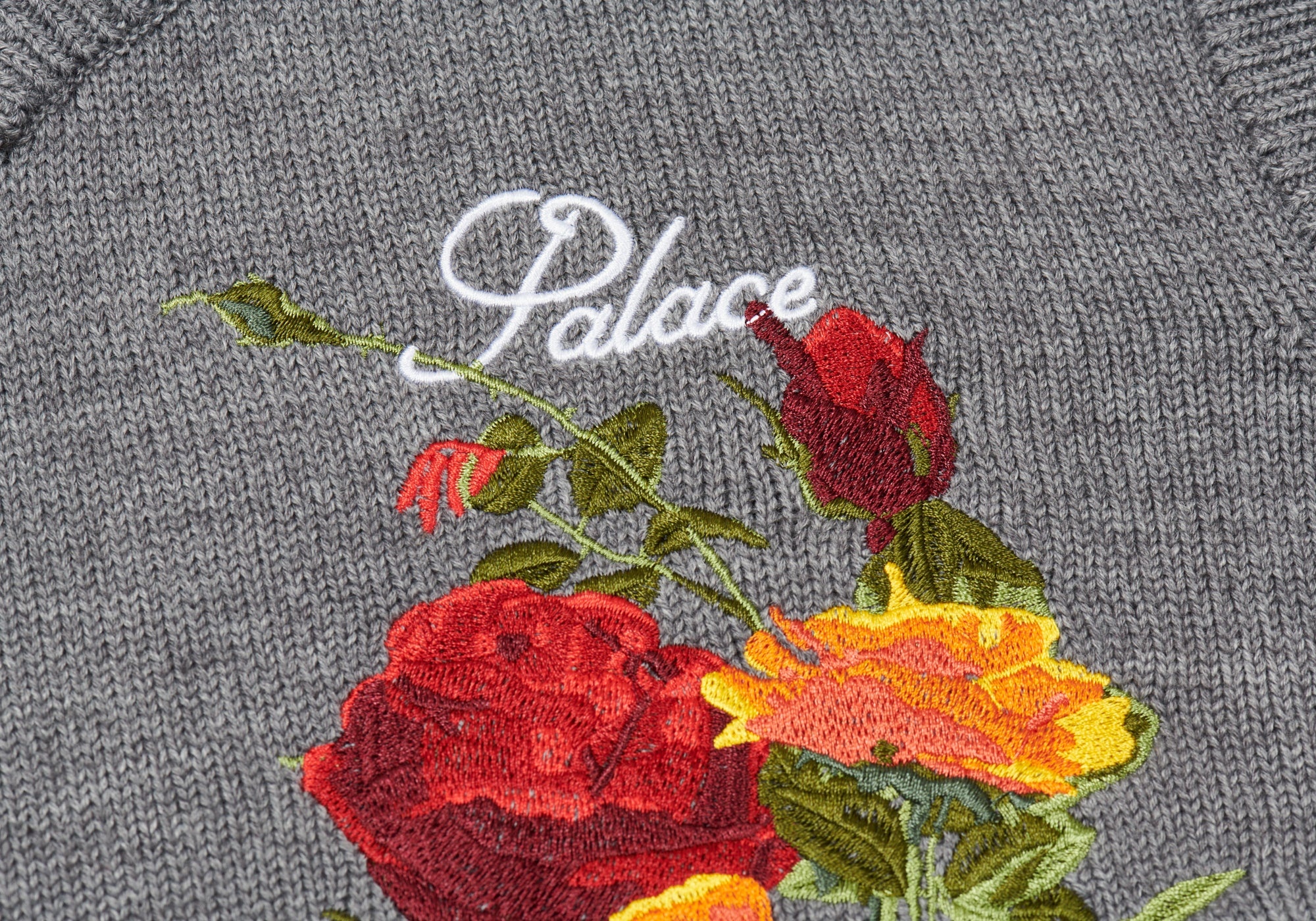 ROSE KNIT VEST GREY - 3