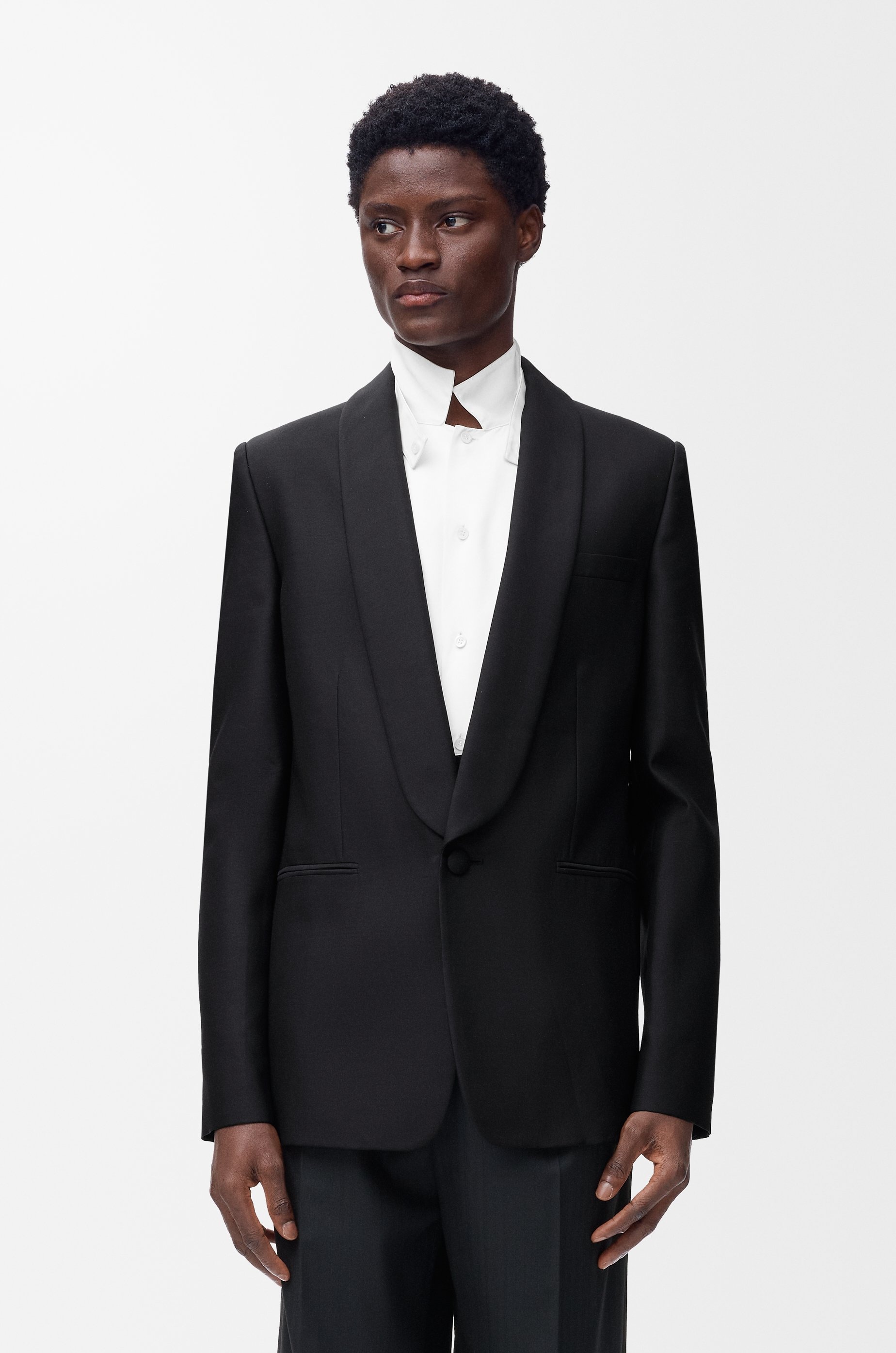Jacket in wool and silk - 3