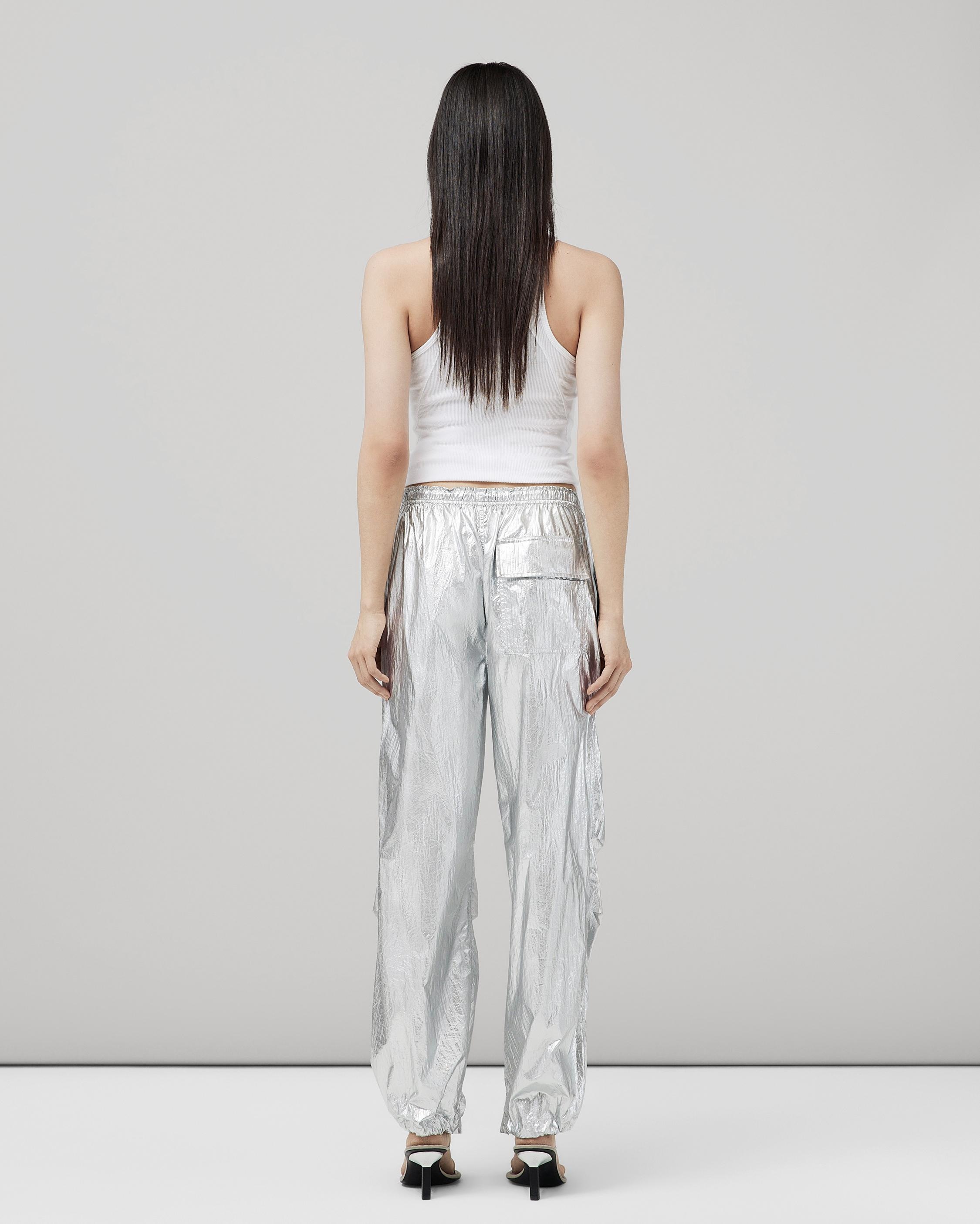 Becky Metallic Nylon Flight Pant
Relaxed Fit Pant - 5
