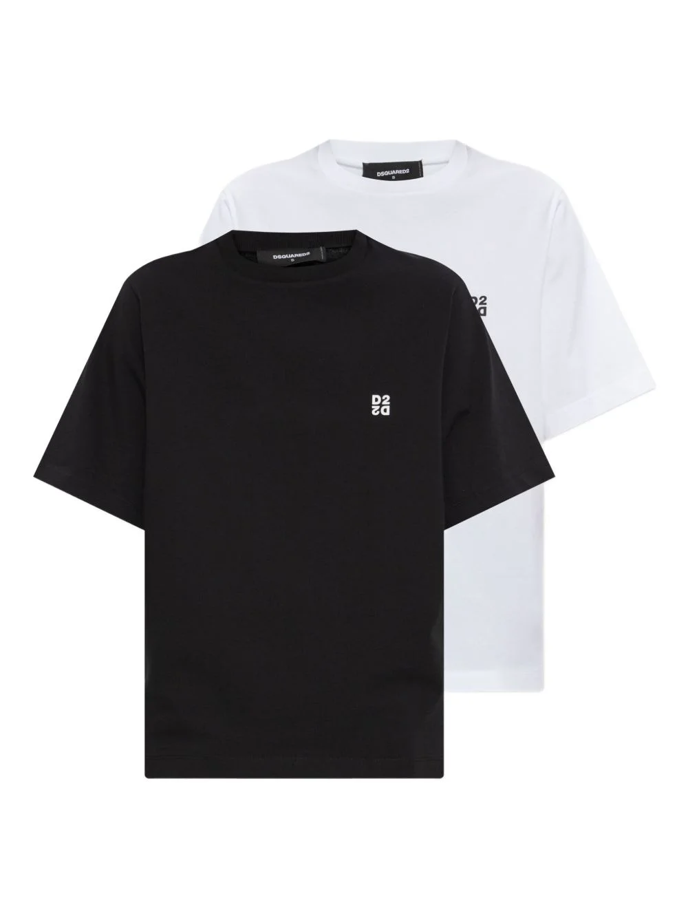 logo-print cotton T-shirt (pack of two) - 1