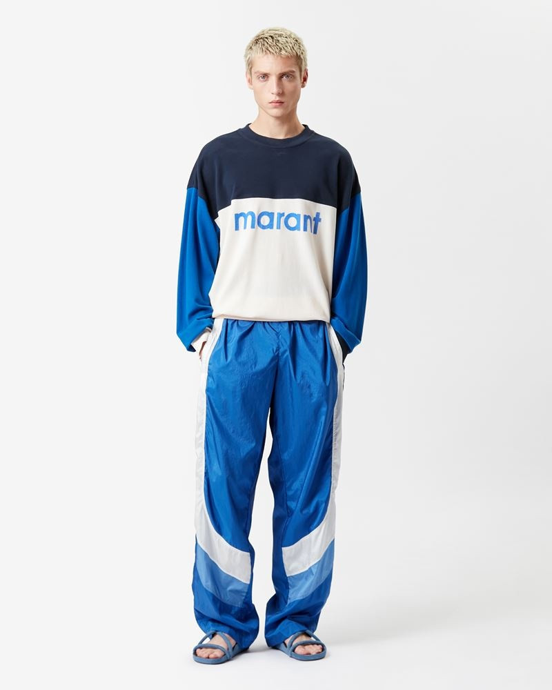 Isabel Marant DIOGO PATCHWORK TROUSERS outlook