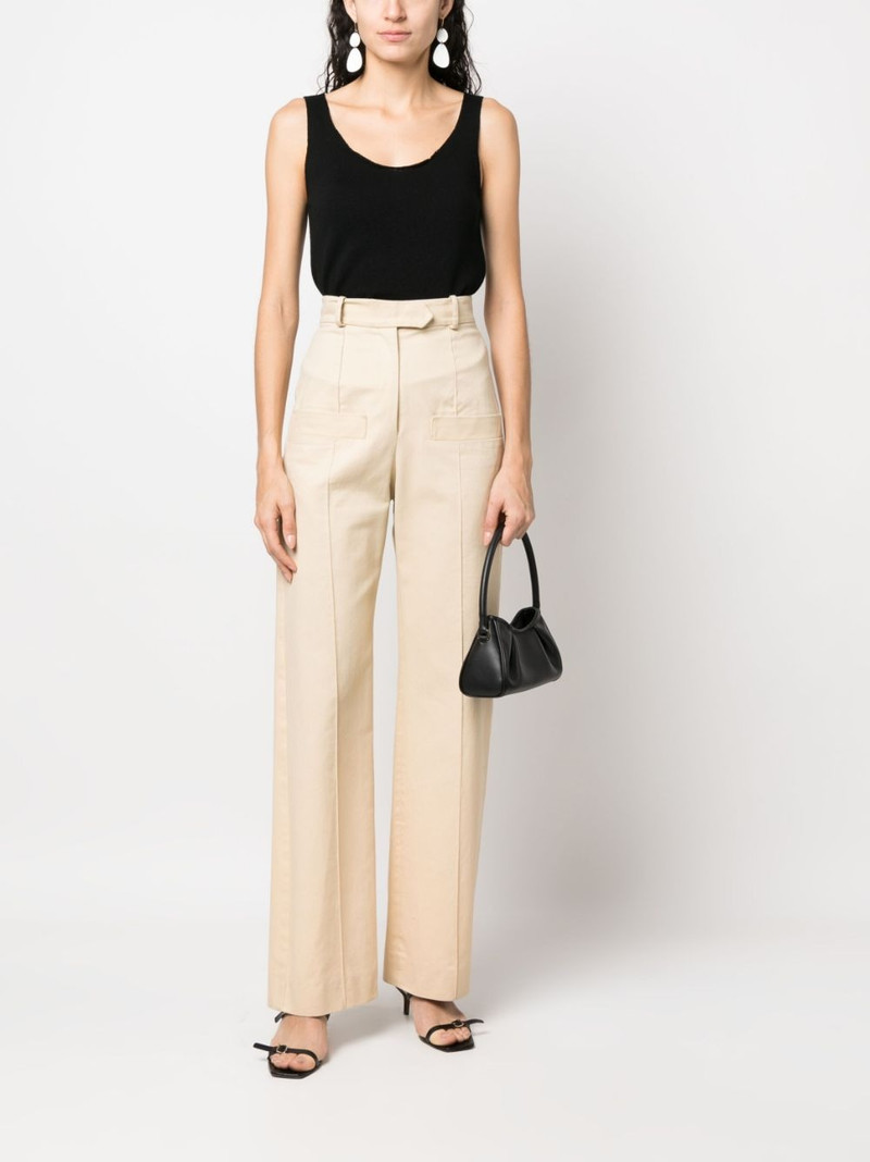 Aspesi scoop neck knitted vest top outlook