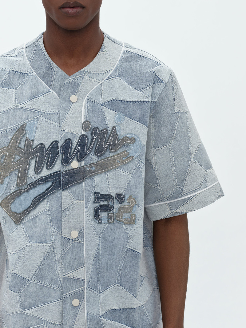 PATCHWORK BASEBALL SHIRT 5