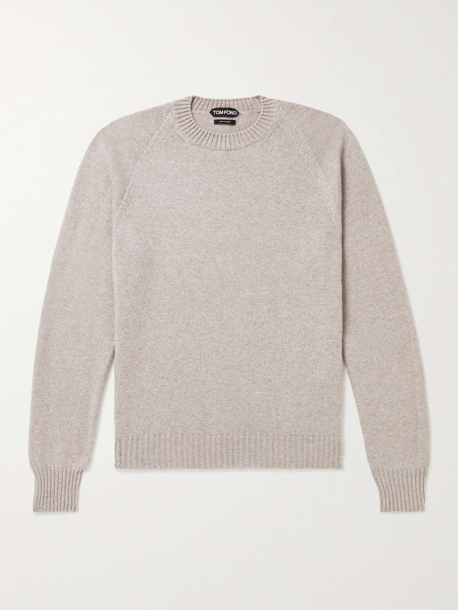 Cashmere and Cotton-Blend Sweater - 1