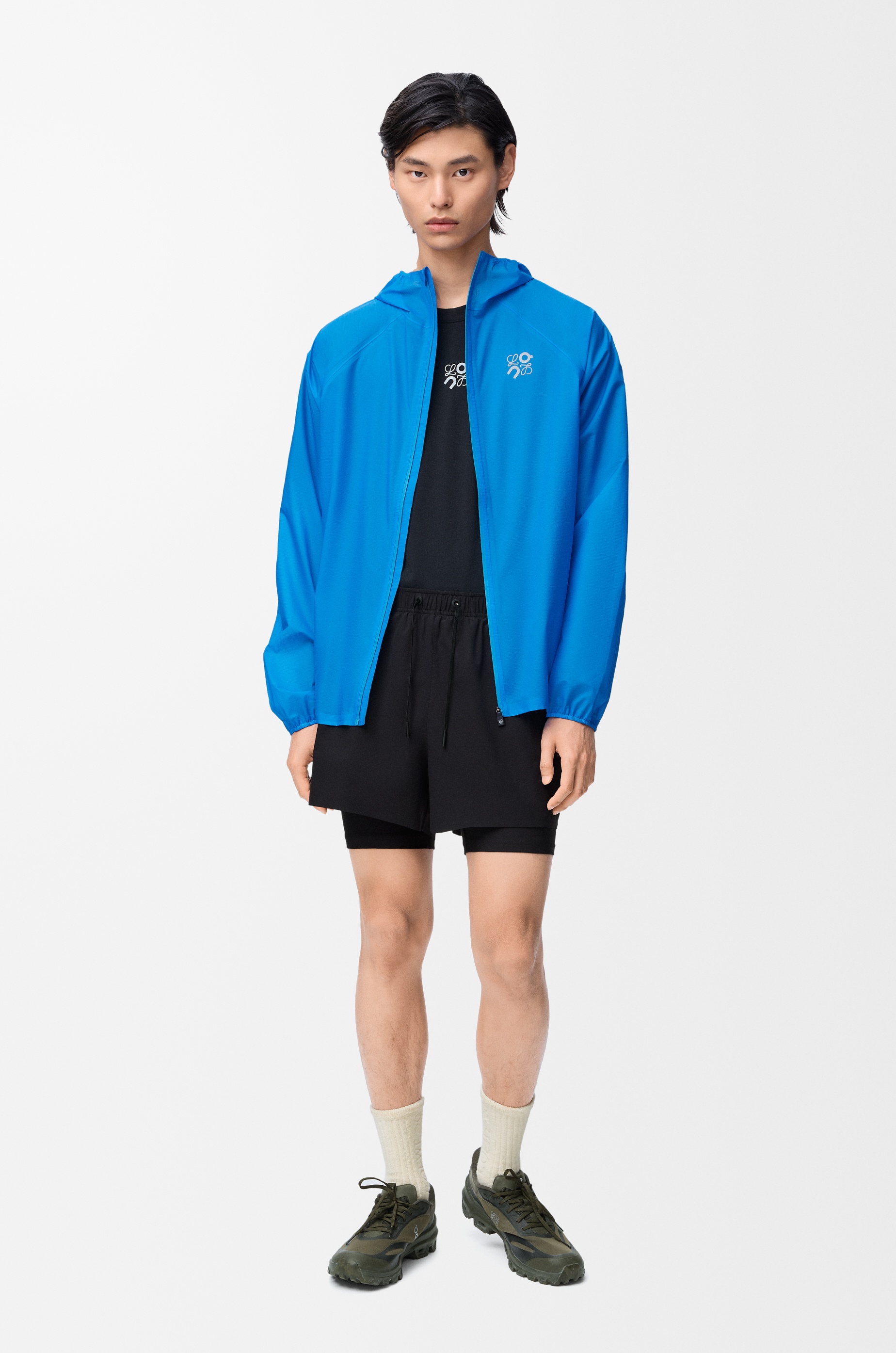 Performance shorts in technical shell - 2