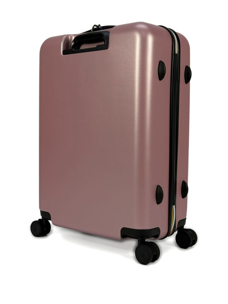 K-WAY logo-embossed luggage outlook