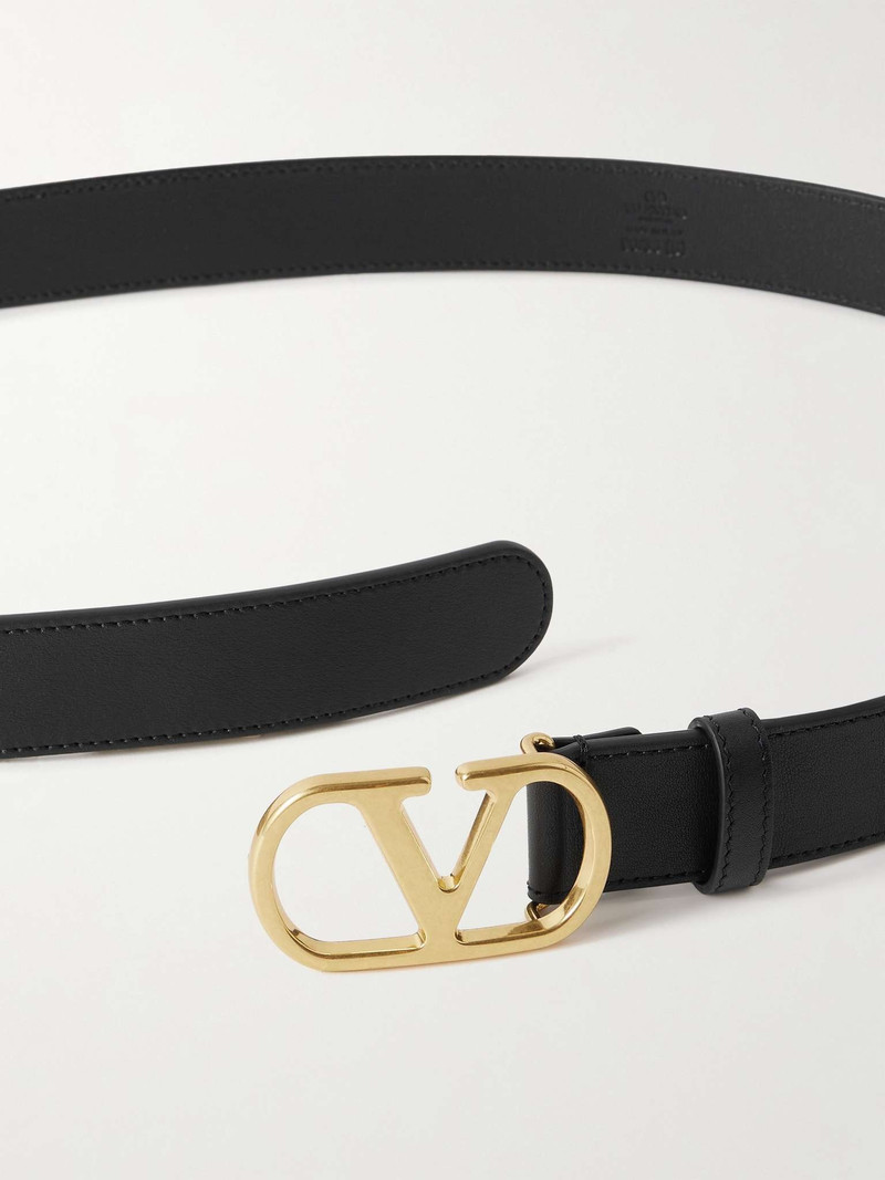 Valentino VLogo Leather Belt outlook